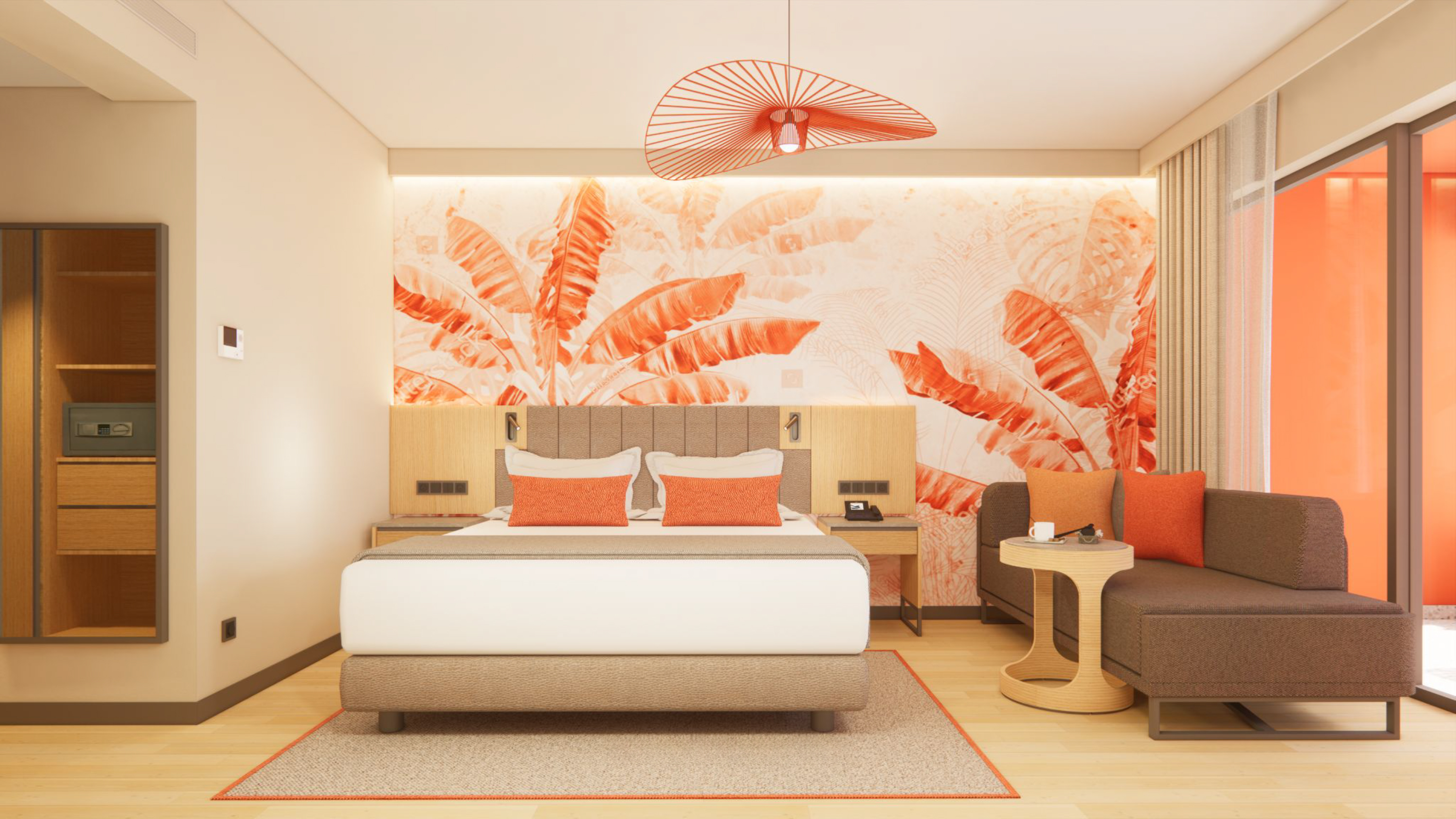 Family Room with Terrace