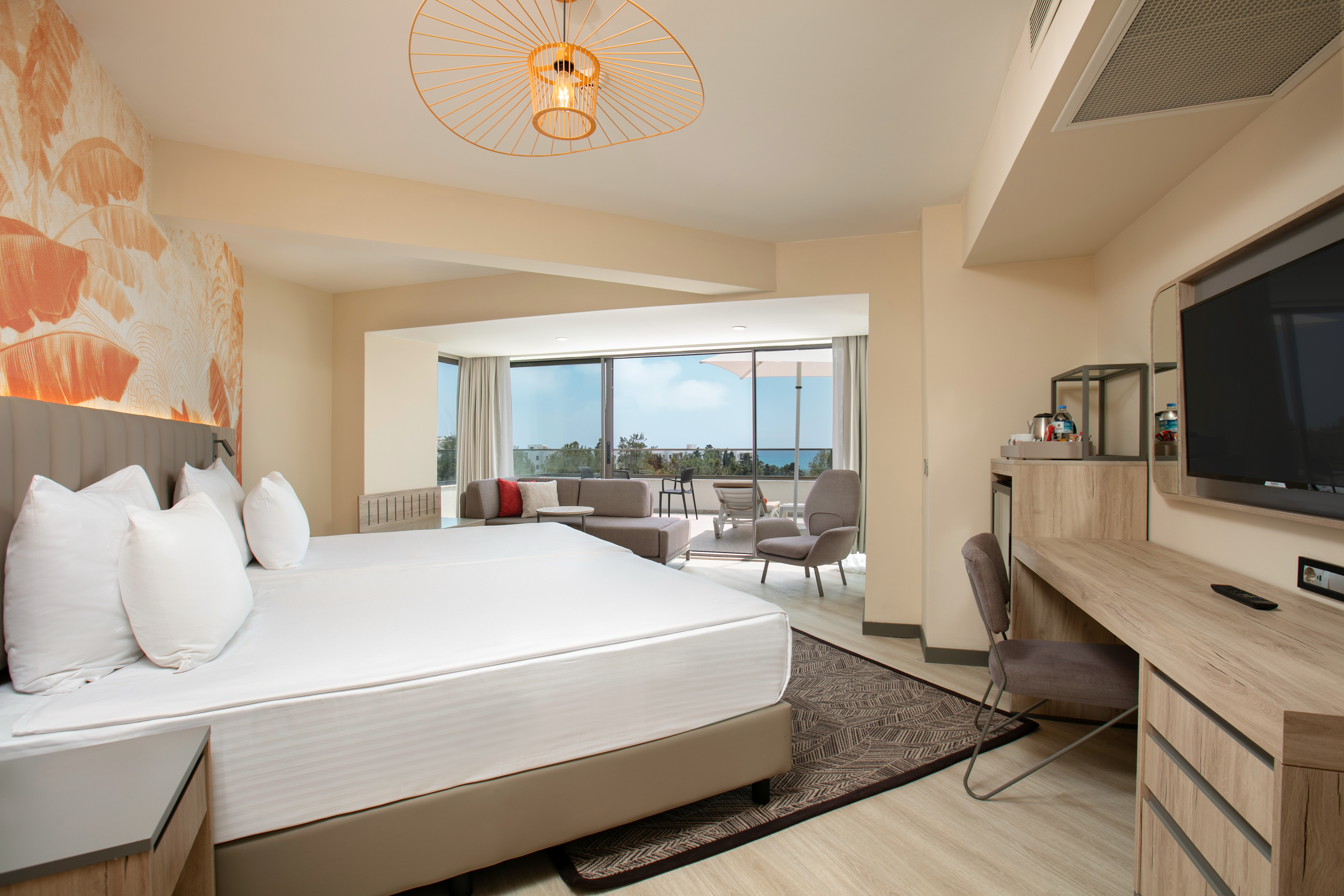 Family Room with Terrace