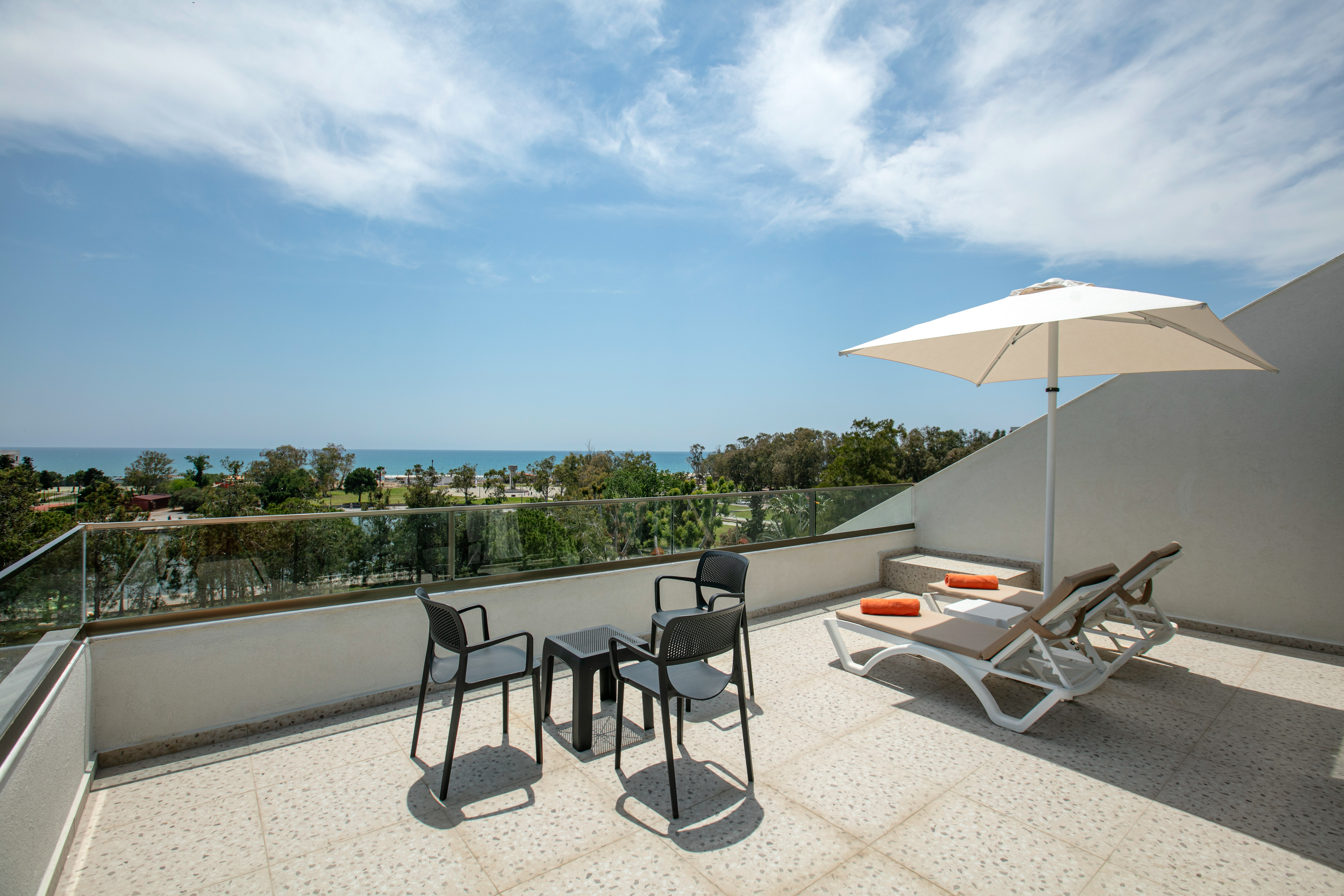 Family Room with Terrace