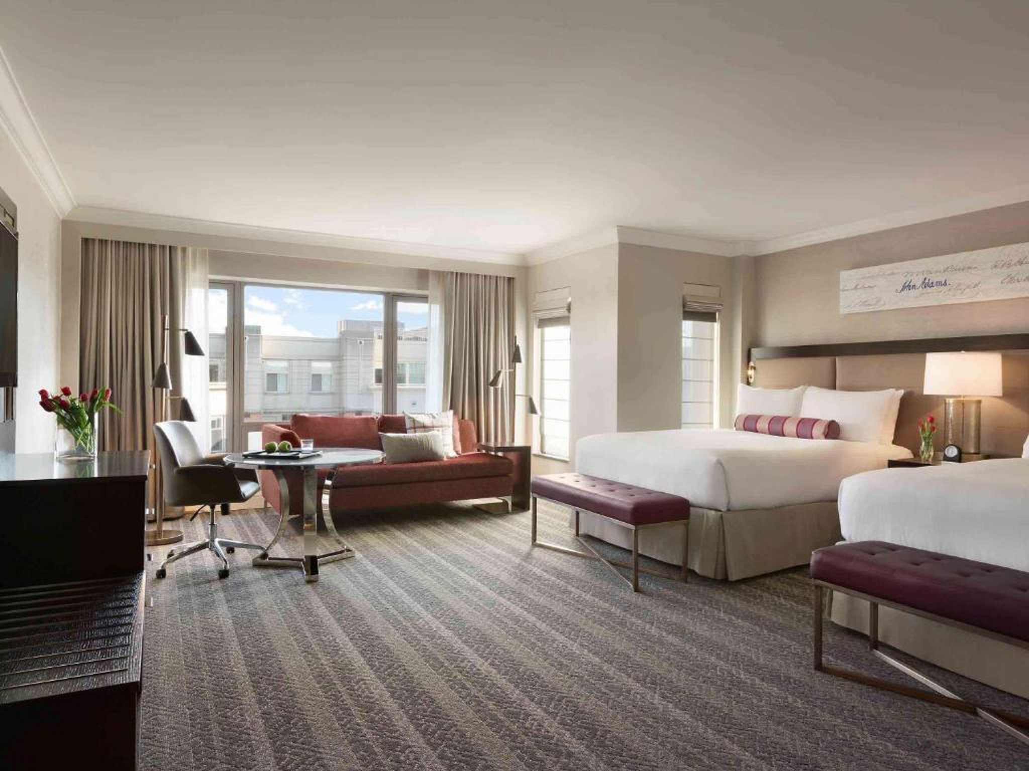 Double Two Queen Beds