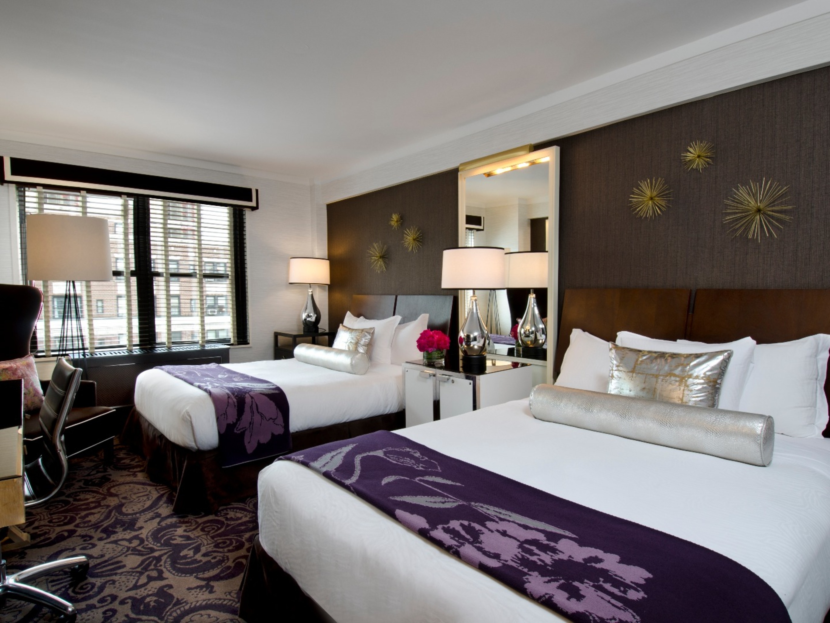 Double Two Double Beds