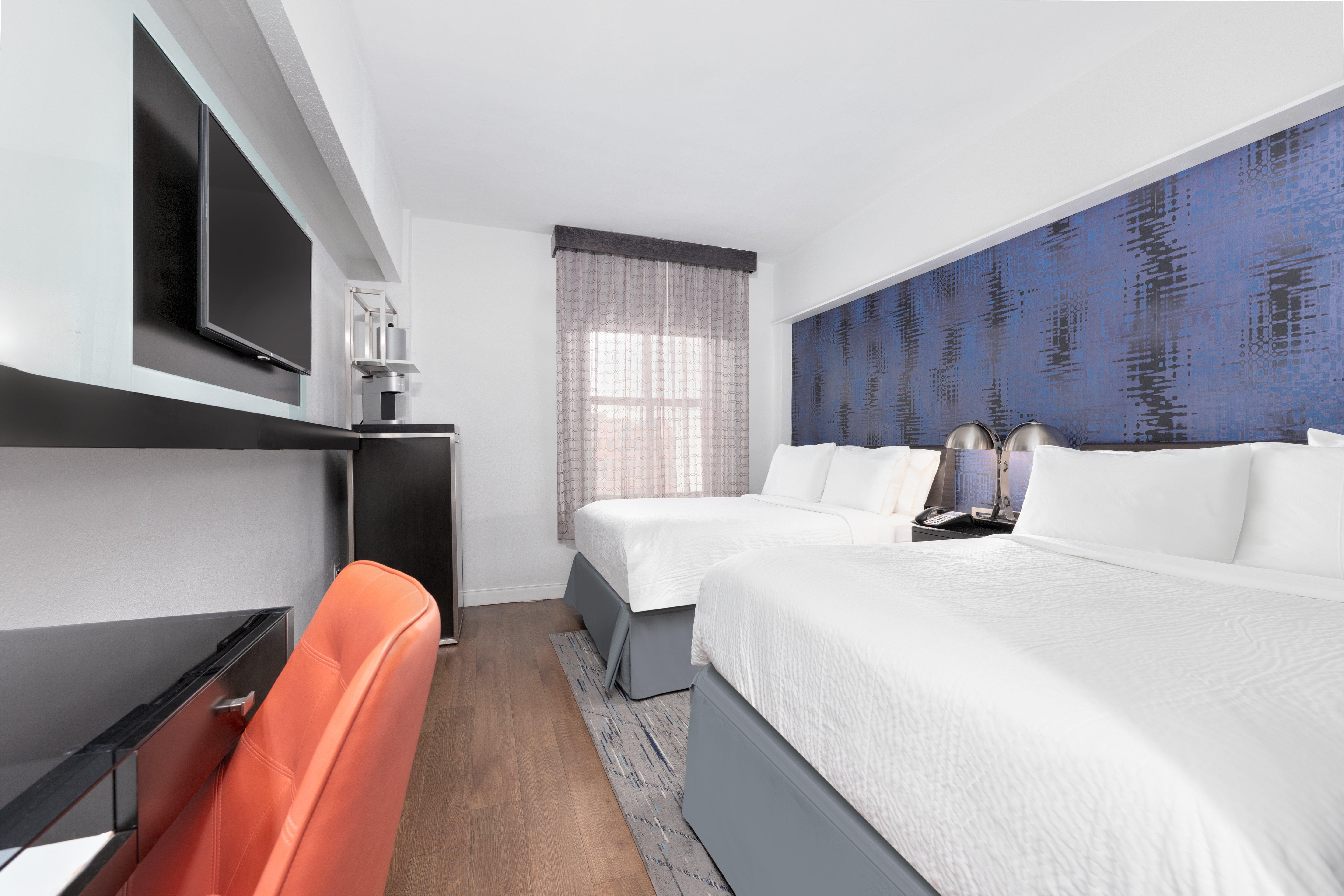 Double Two Double Beds