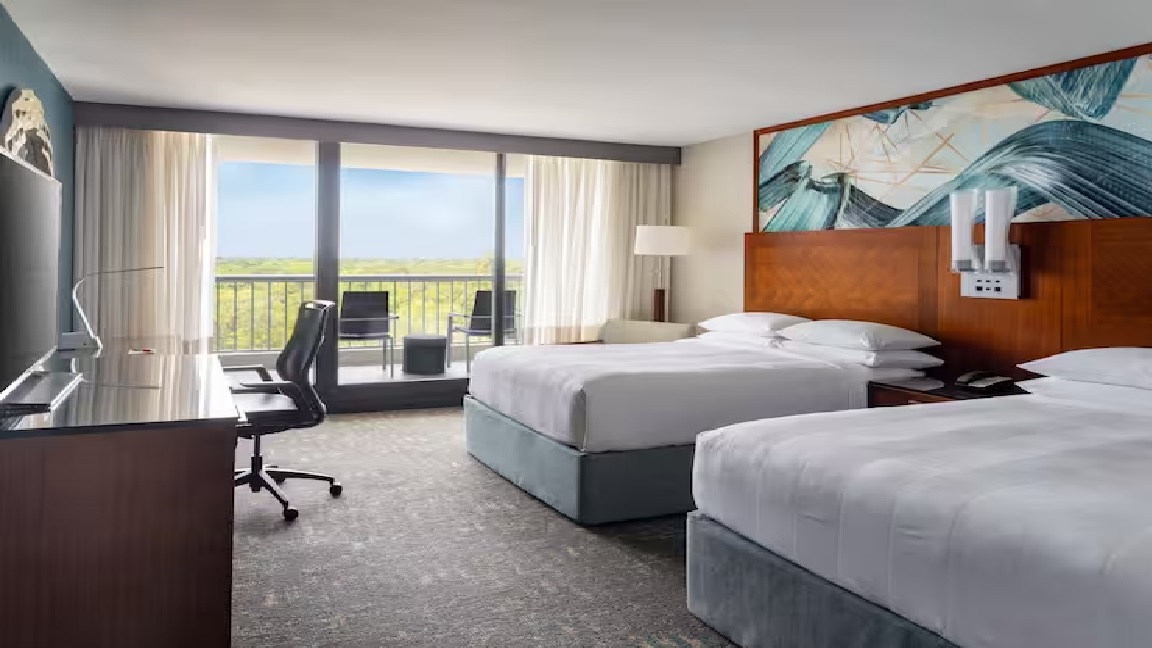 Double Two Queen Beds