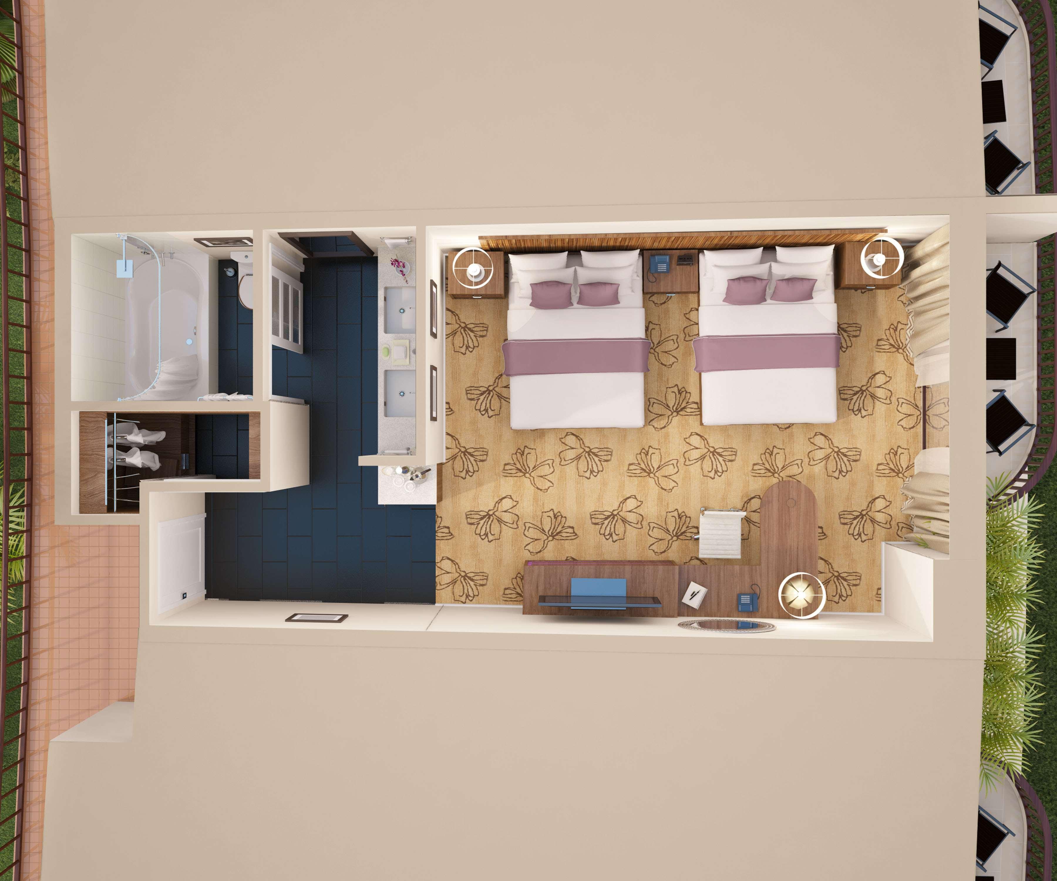 Twin Accessible-two Queen Beds