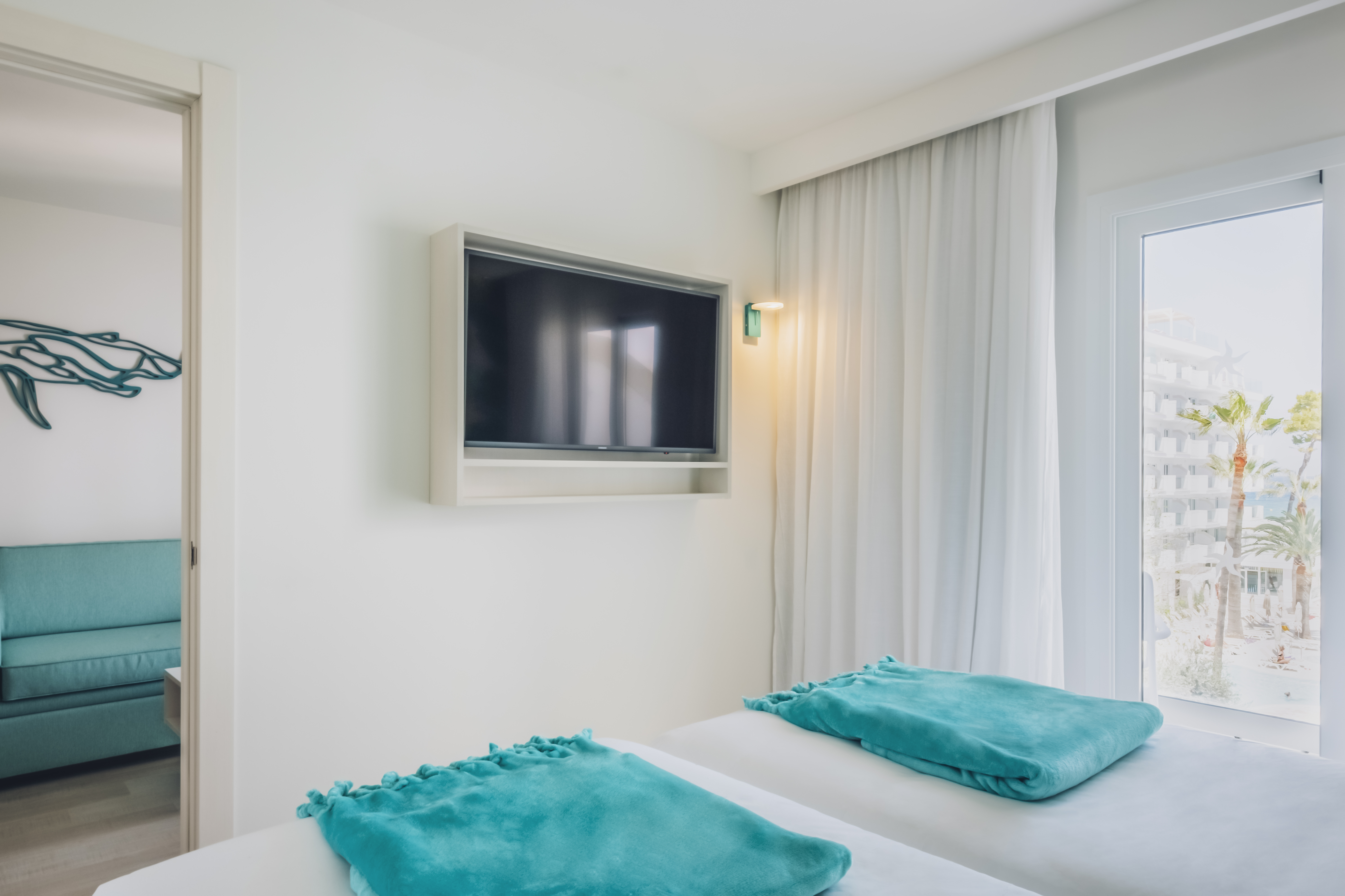 Family Room Pool View