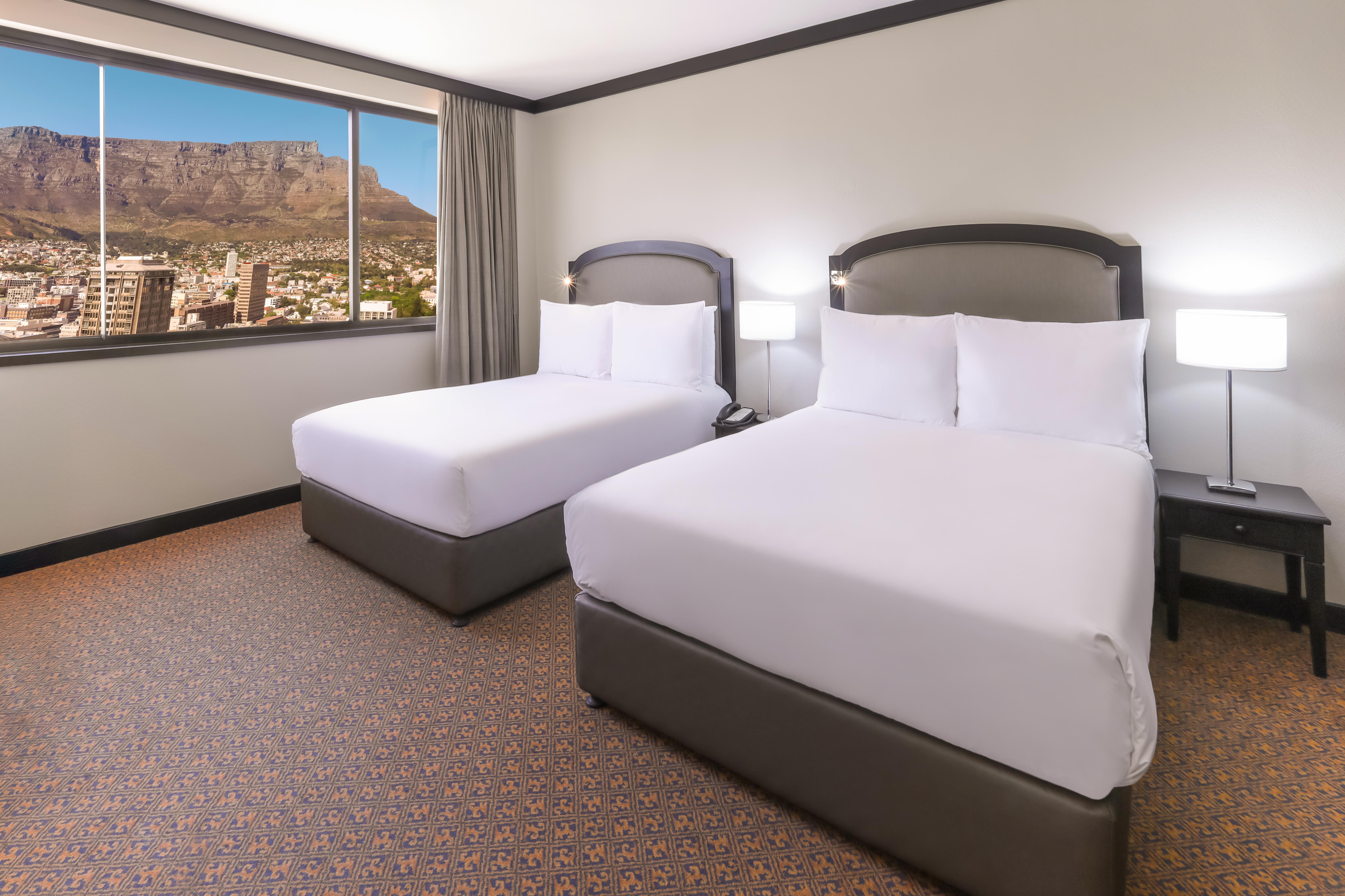 Room Two Double Beds Non Smoking