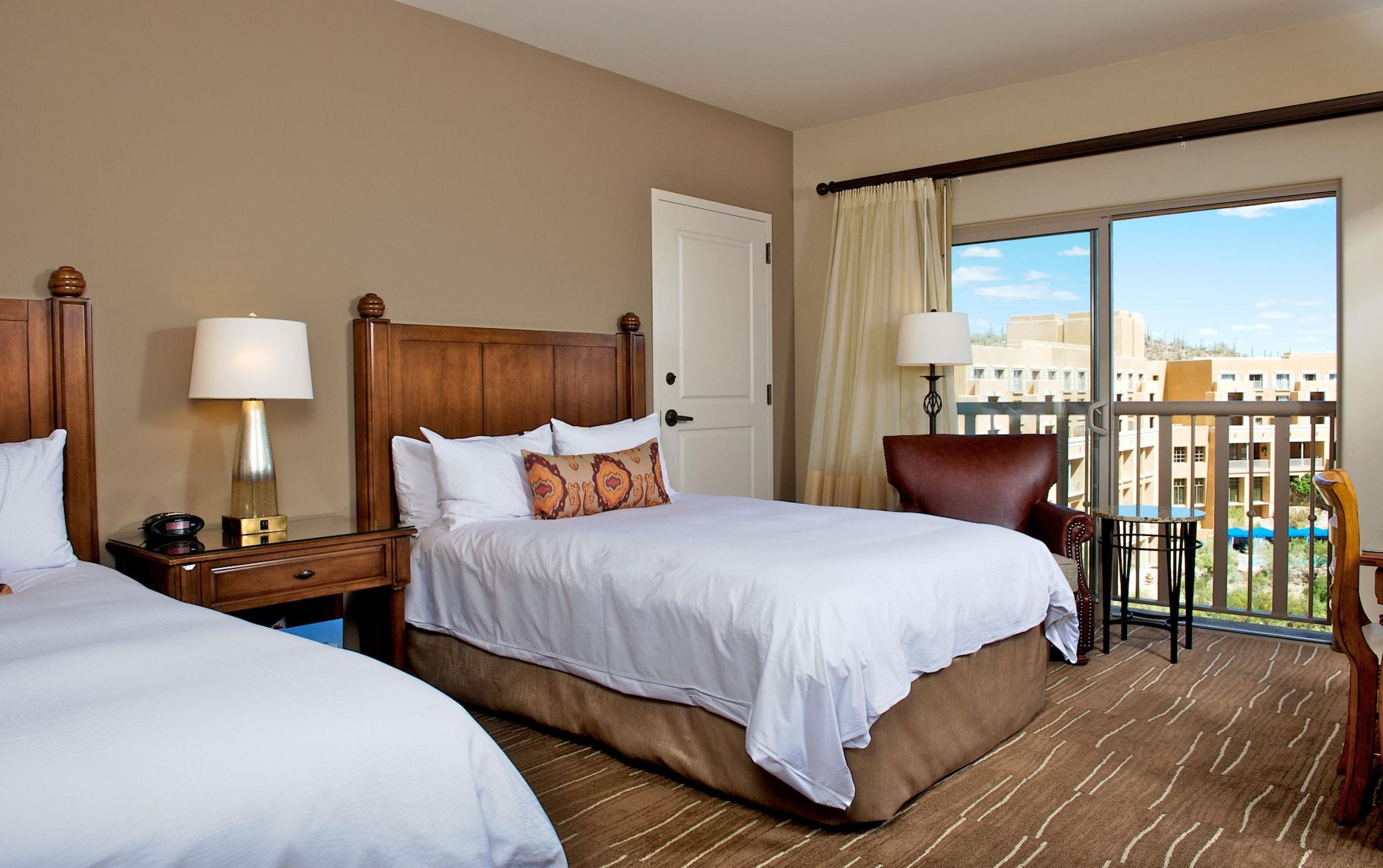 Quadruple Two Queen Beds
