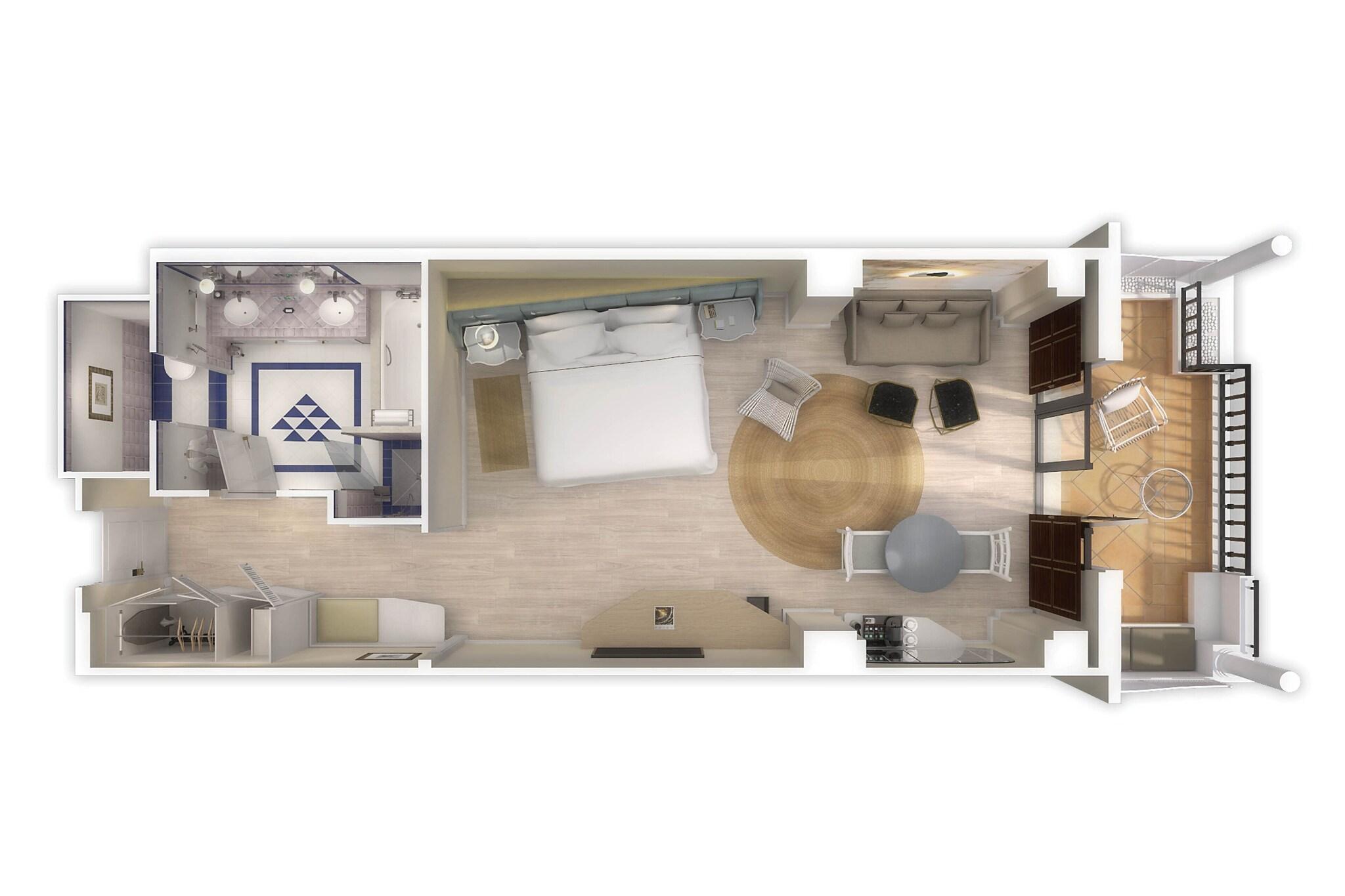 Double Deluxe King Bed