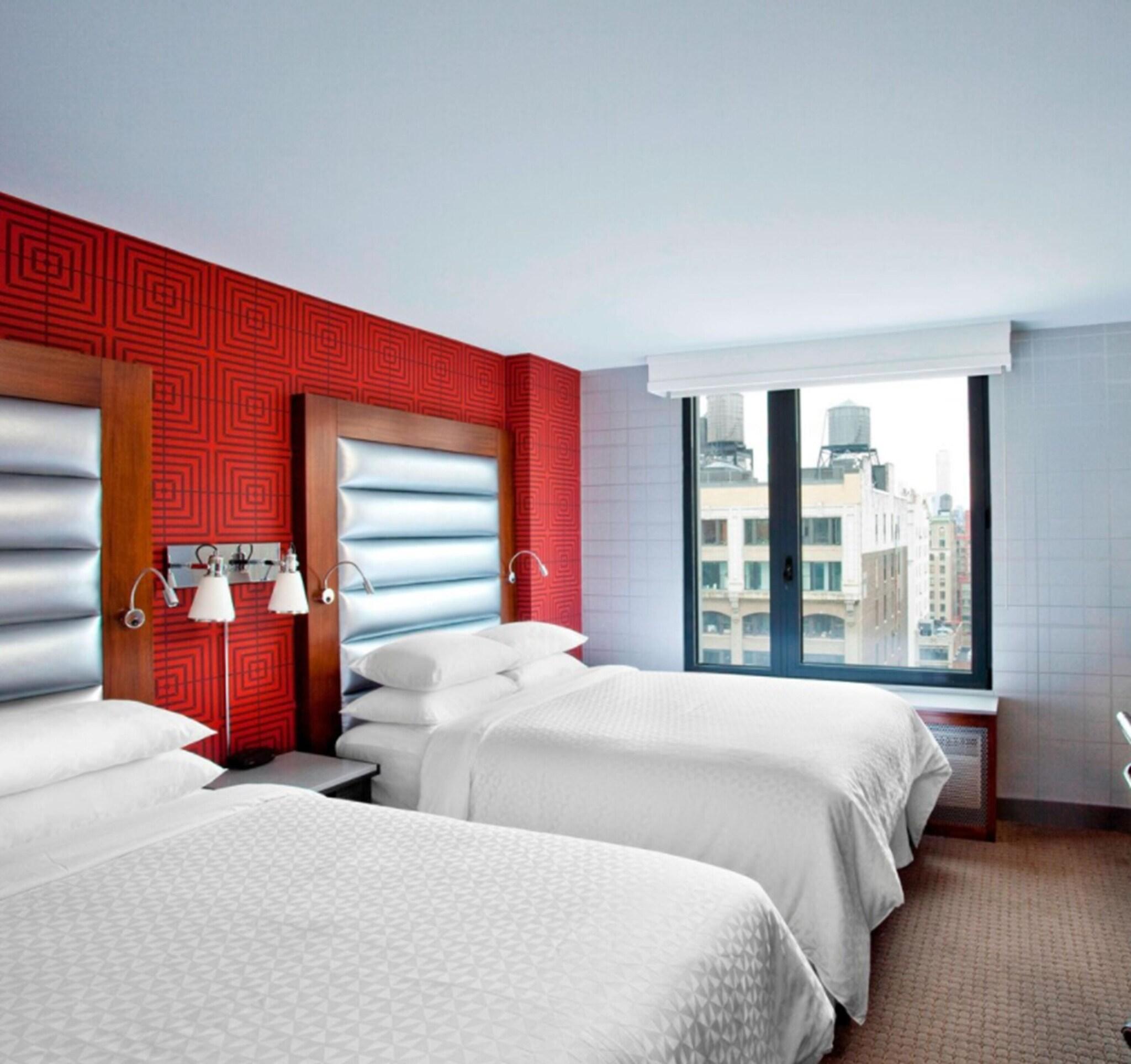 Double Two Queen Beds