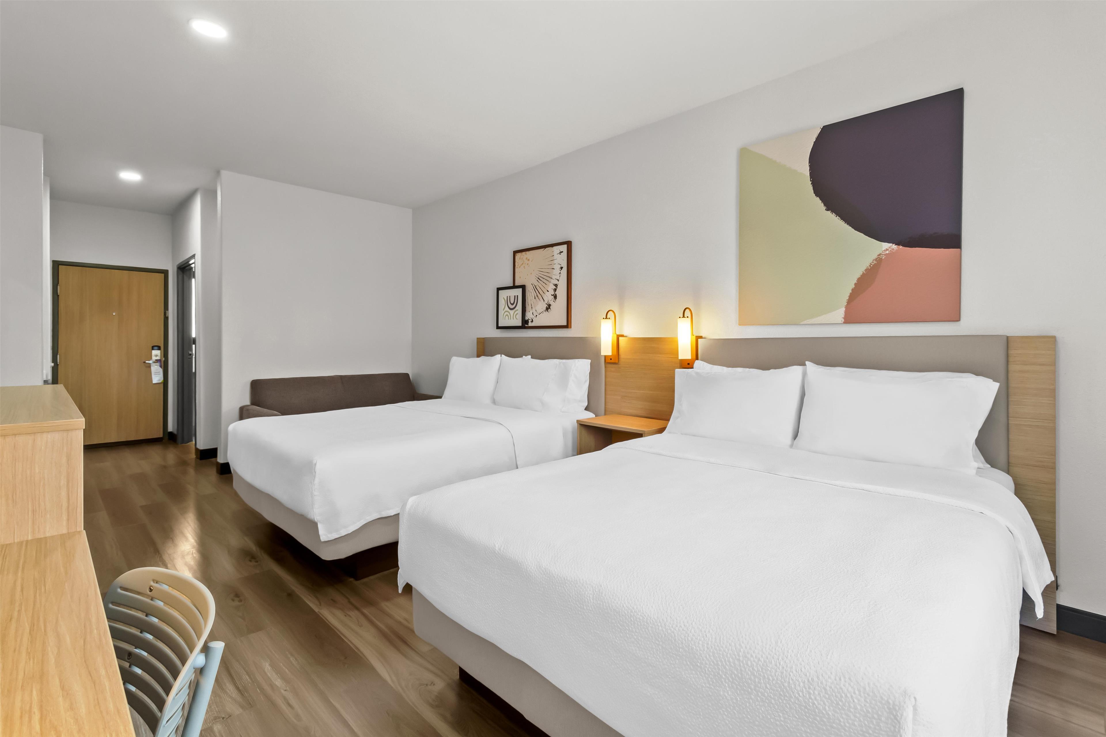 Double Two Queen Beds