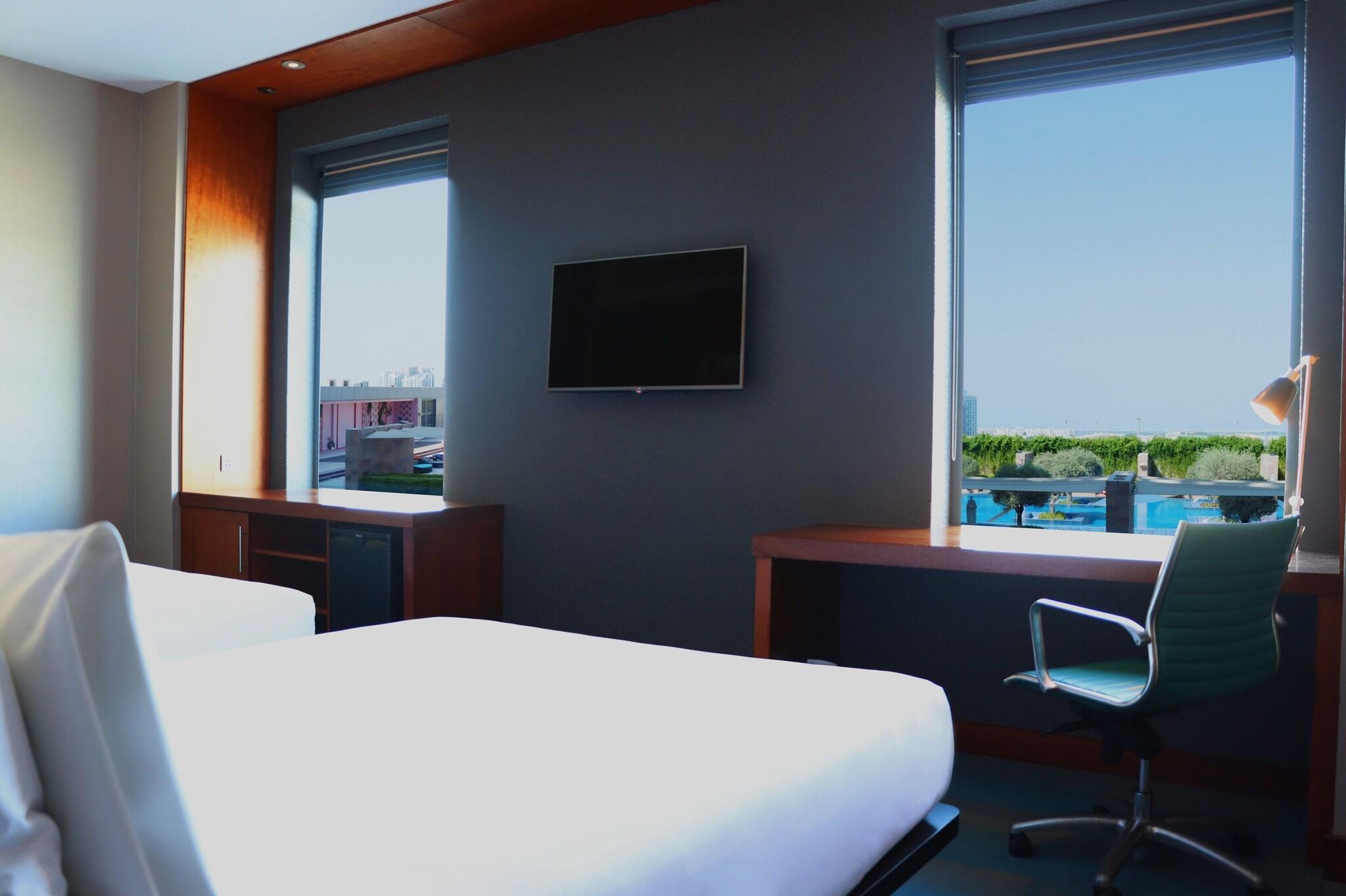 Double Pool View King Bed