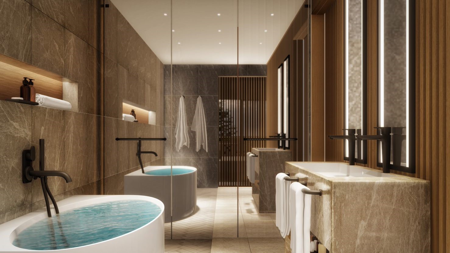 Family Room with Private Pool