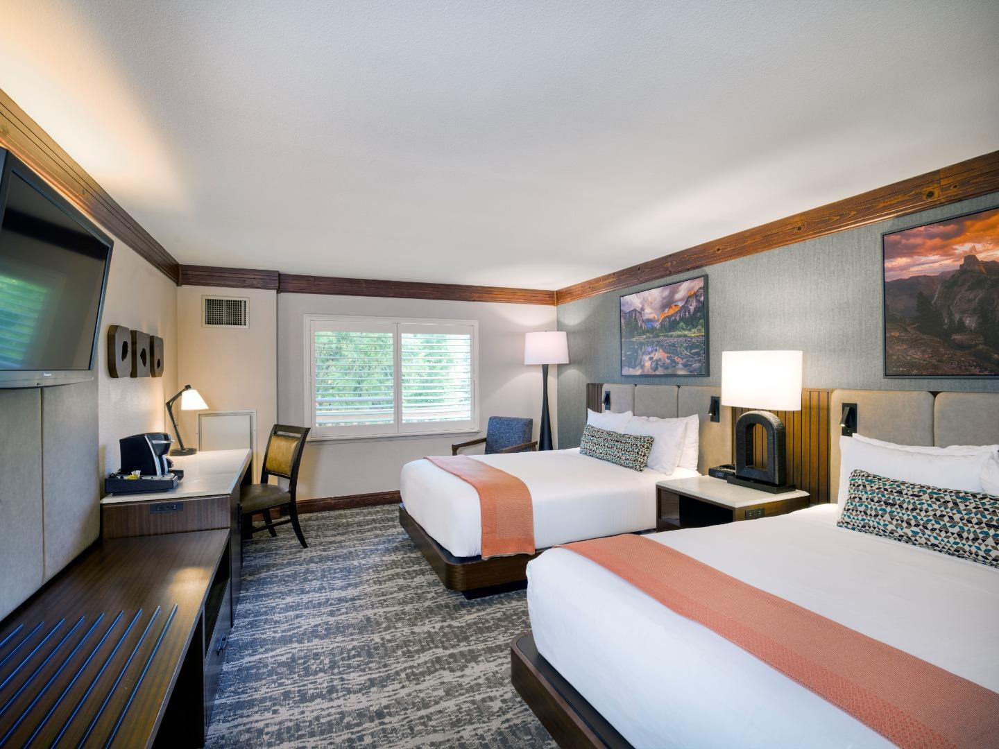 Double Two Queen Beds