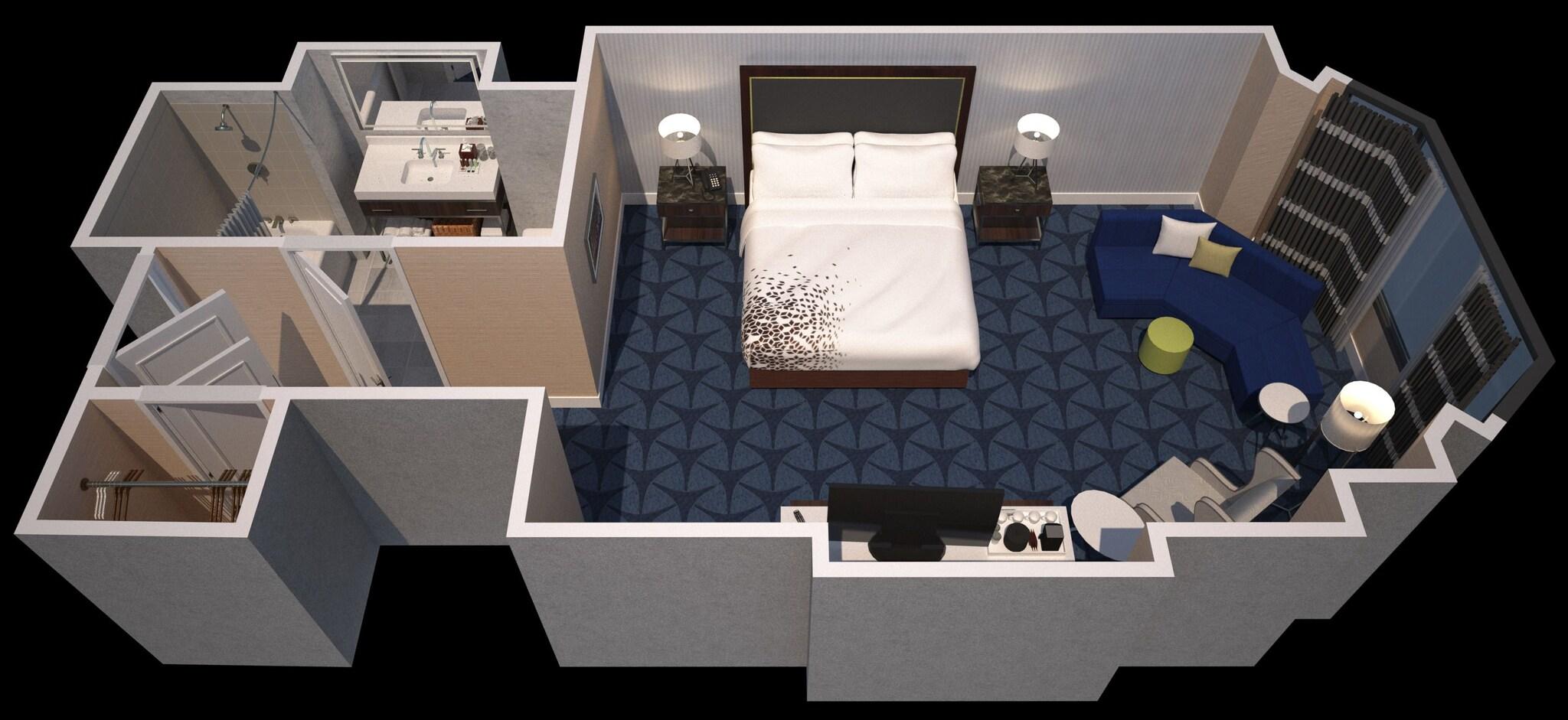 Double King Size Bed