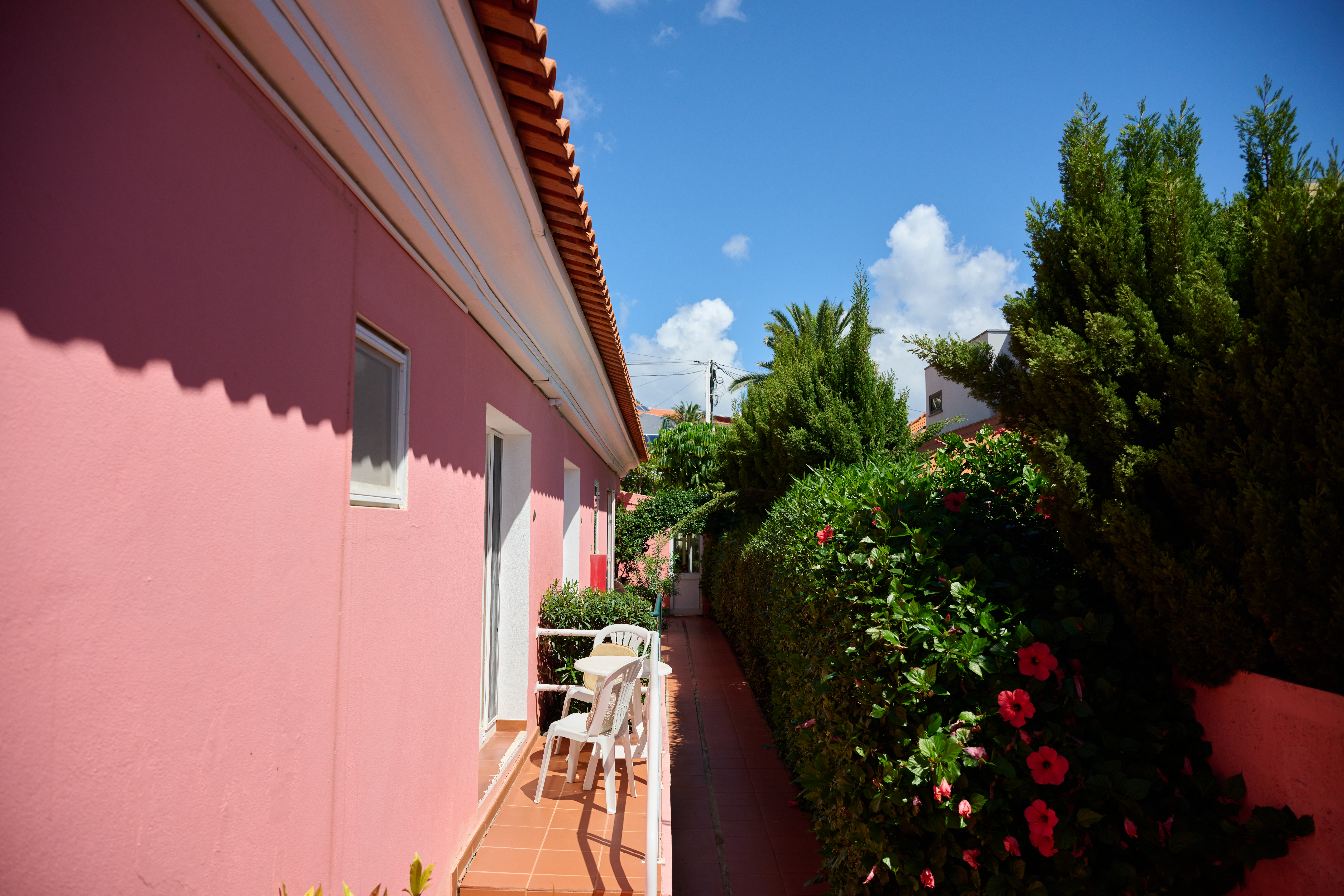 Twin Garden View with Balcony