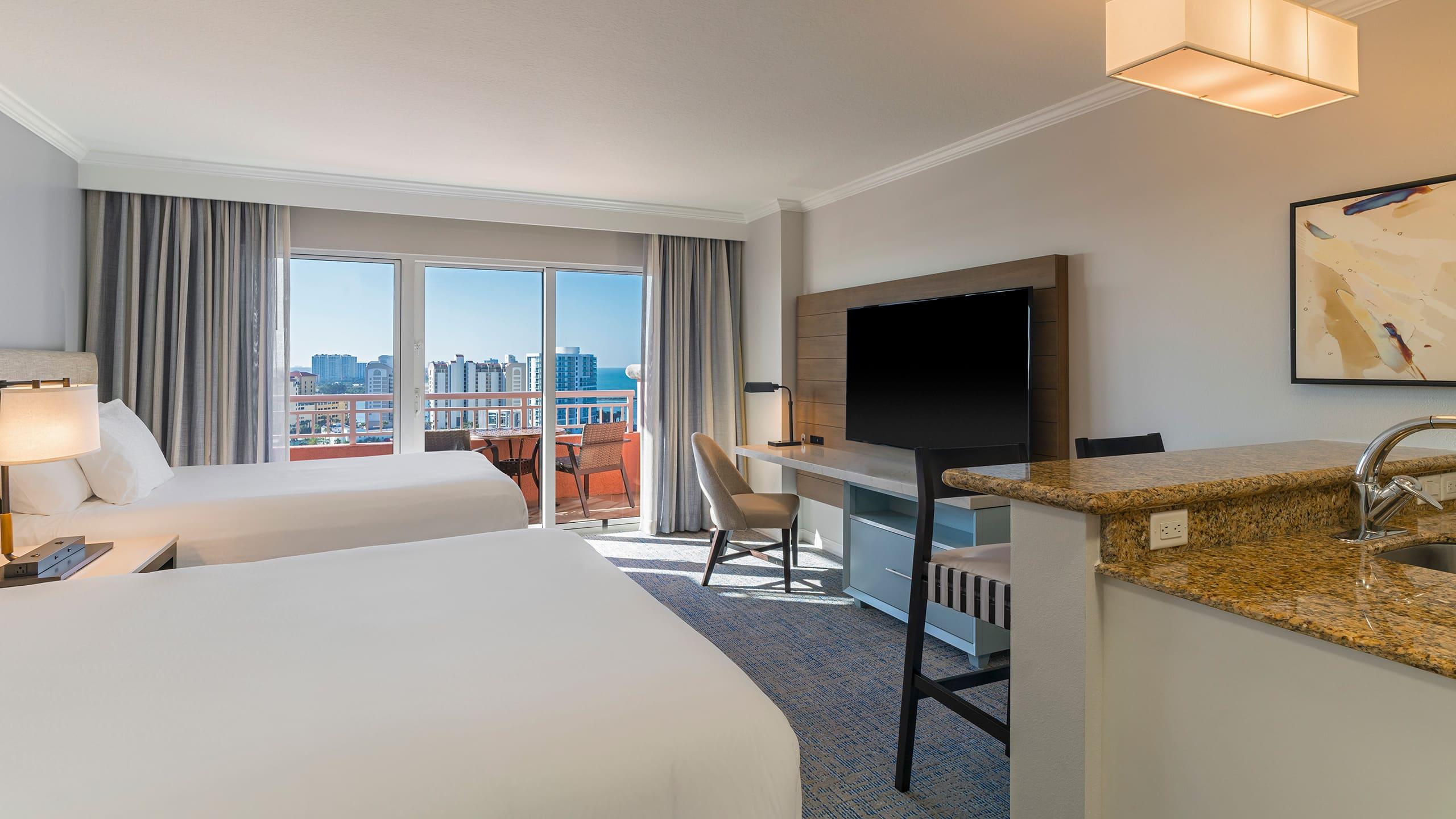 Double Two Queen Beds