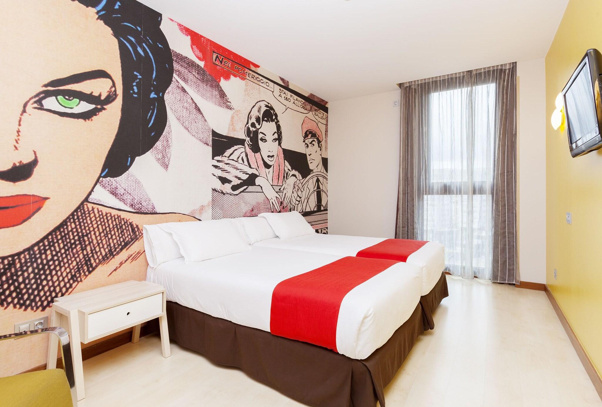 Quadruple with Double Bed