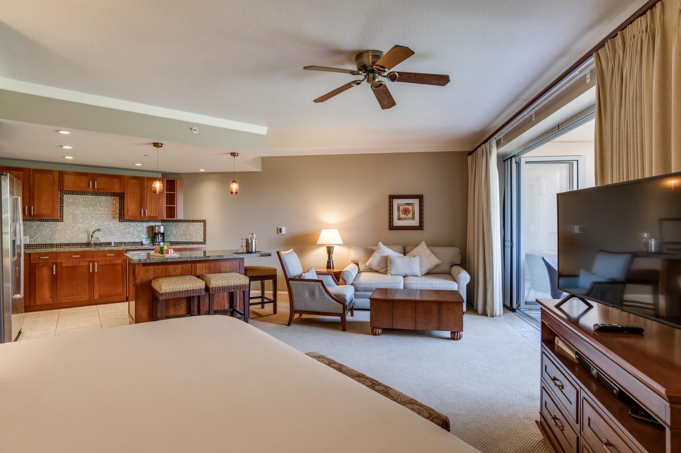 Studio Partial Ocean View