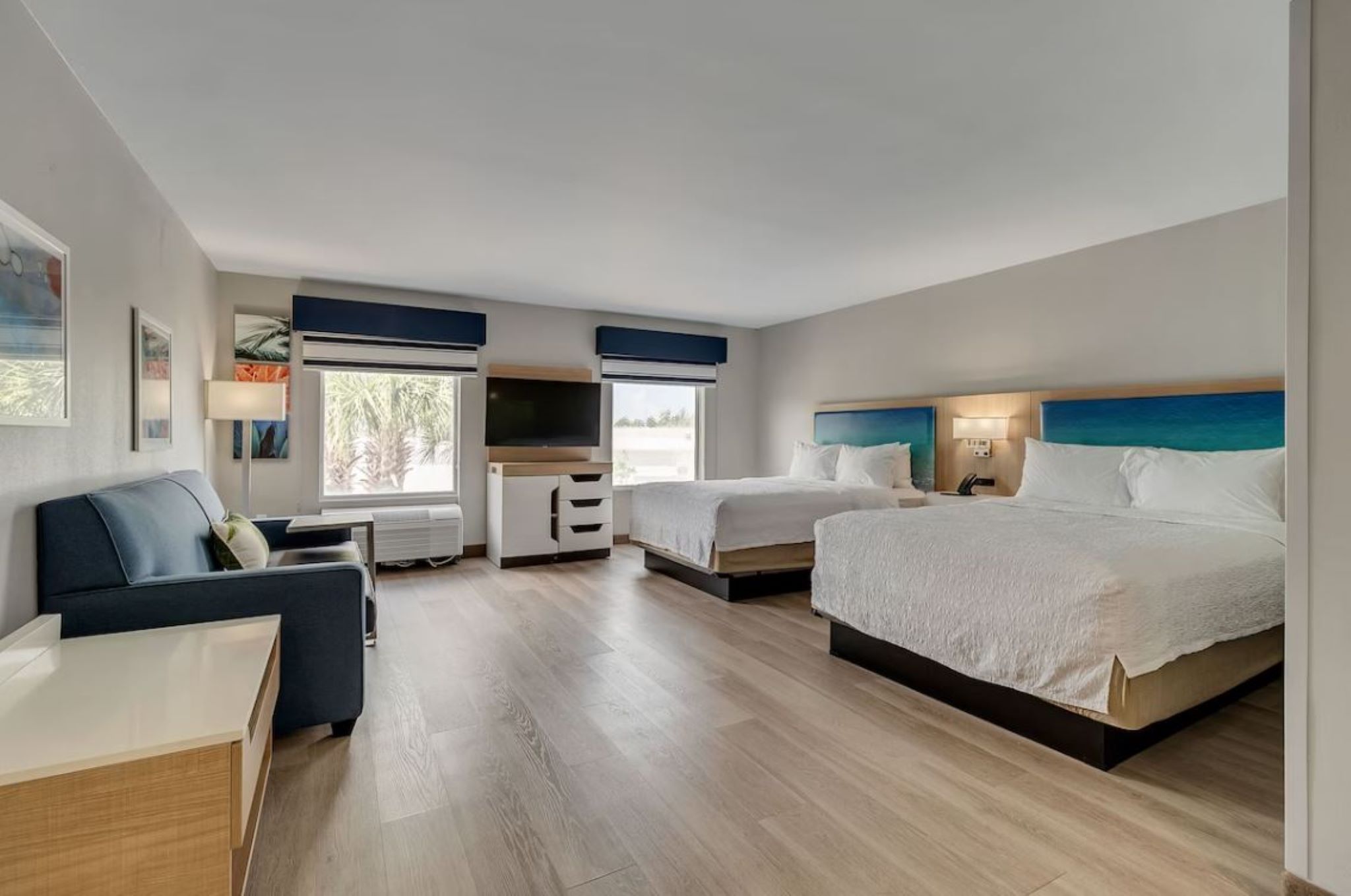 Double Two Queen Beds