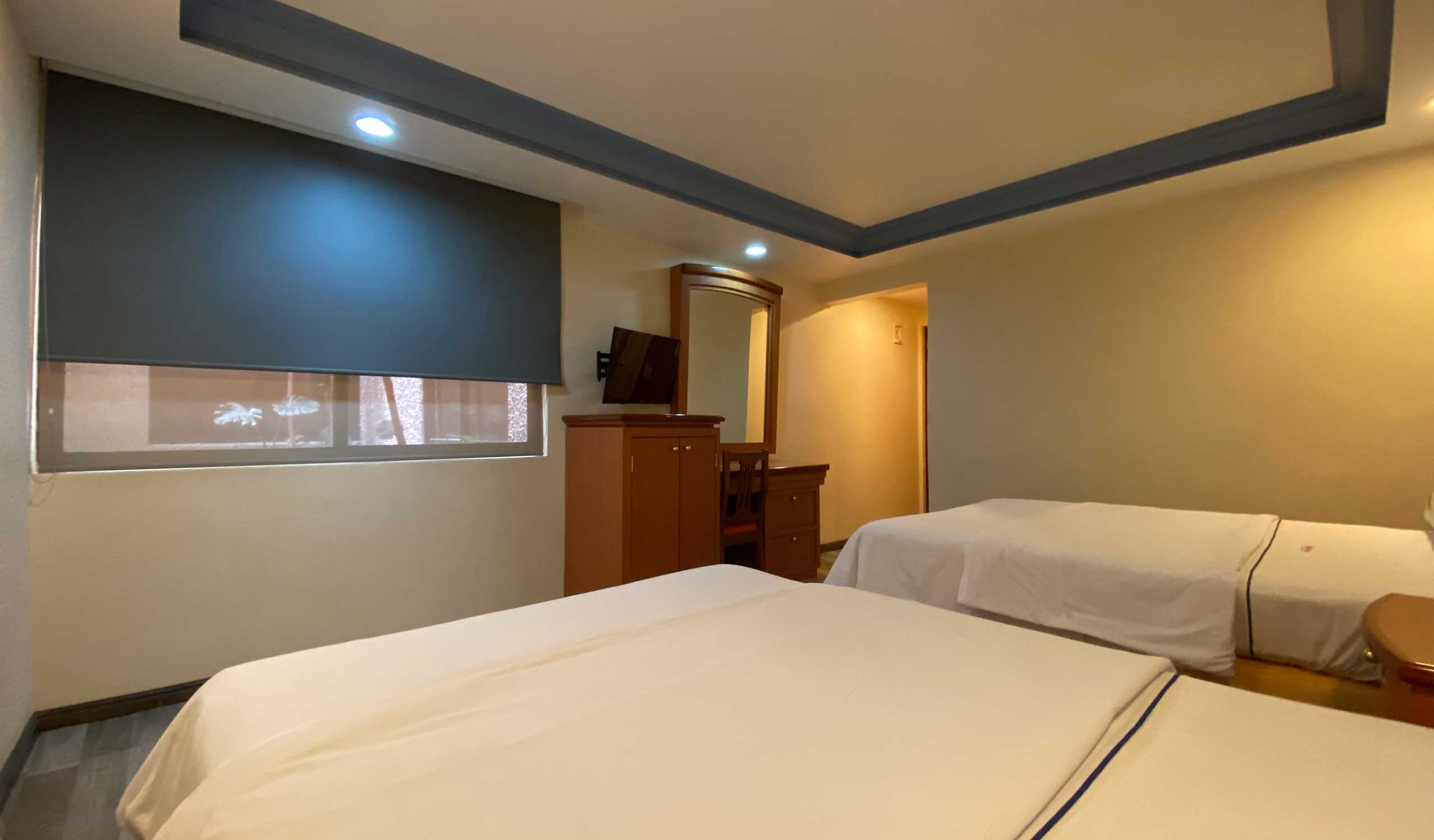 Double Two Double Beds