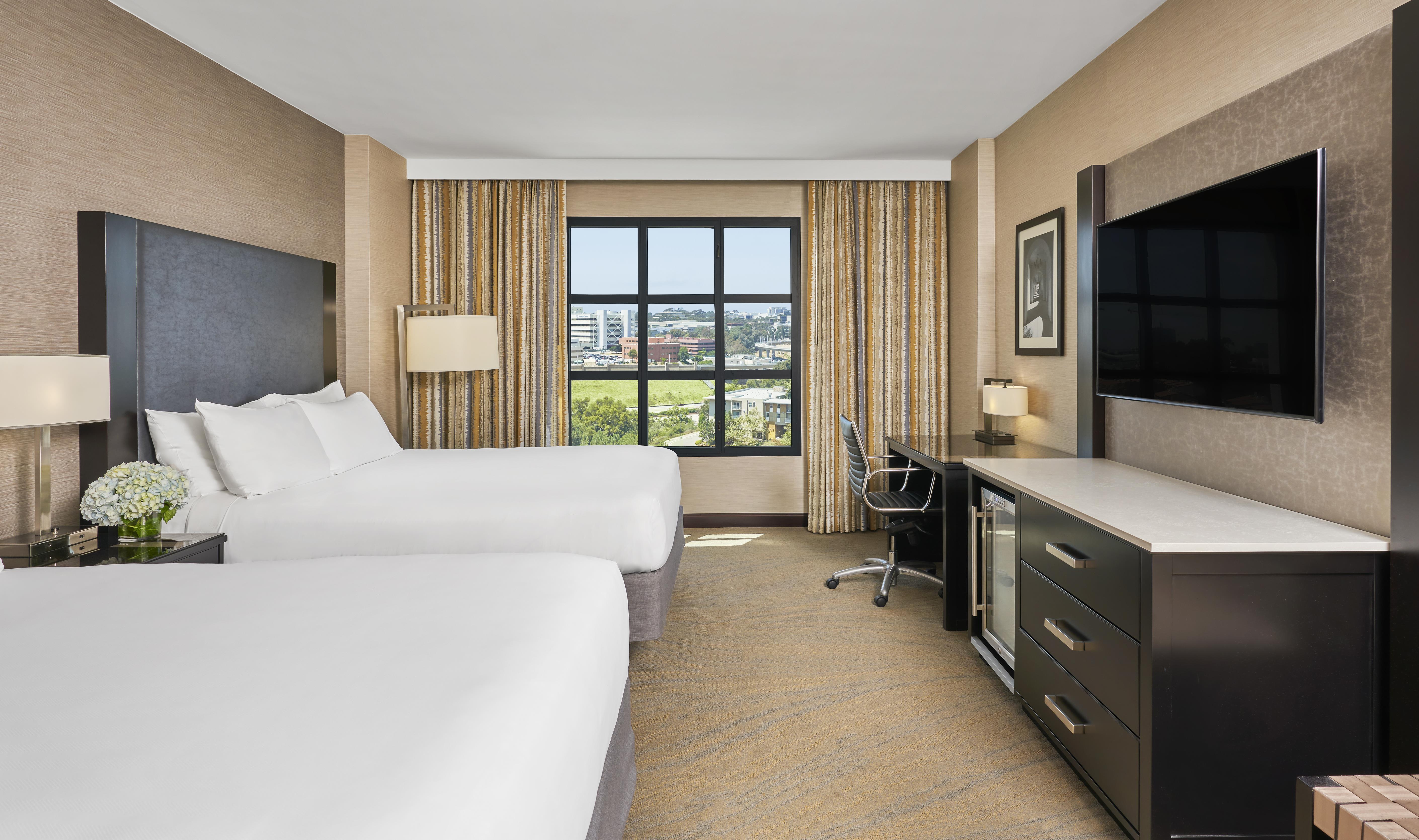 Double Two Queen Beds