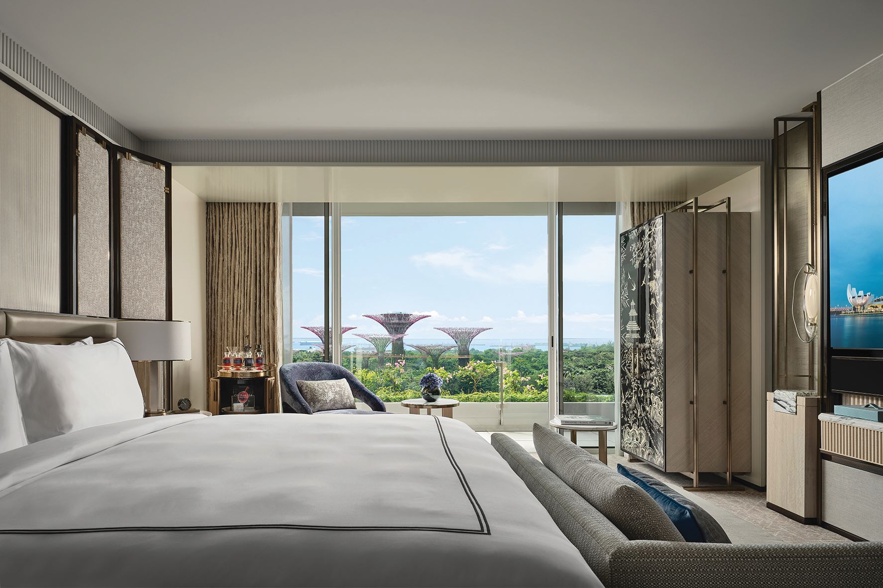Triple Garden View King Bed