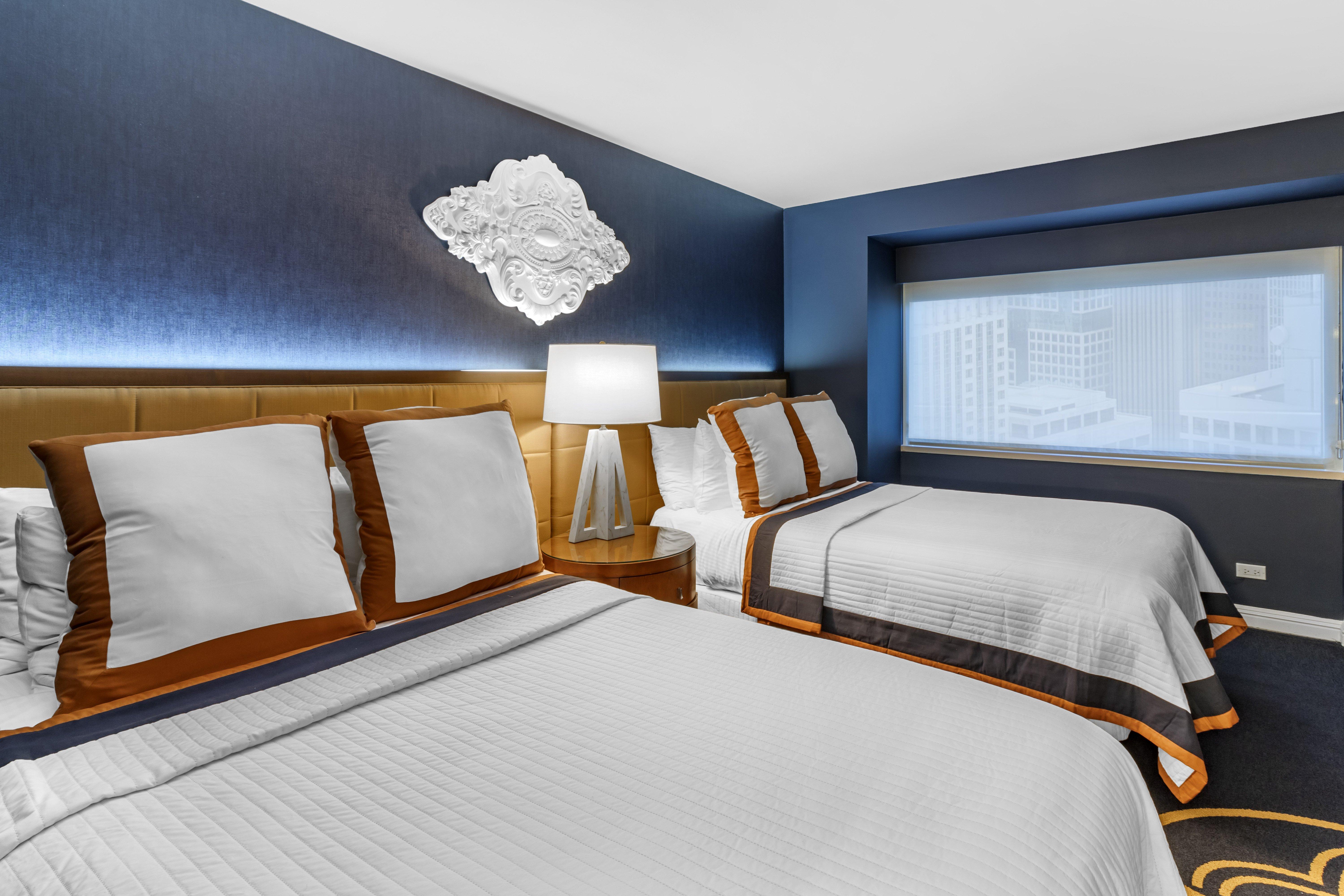 Suite Two Double Beds One Bedroom 