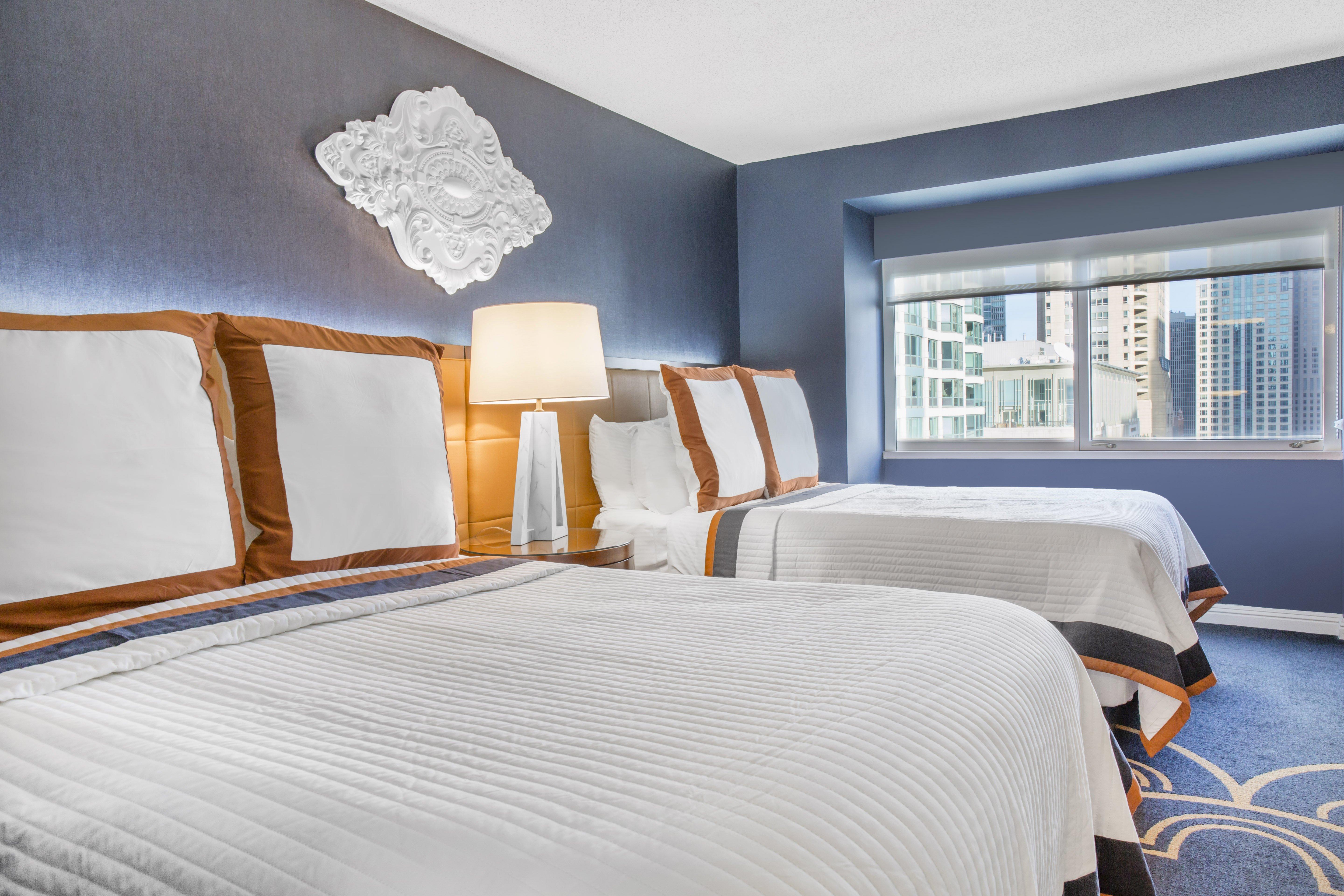 Suite Two Double Beds One Bedroom 