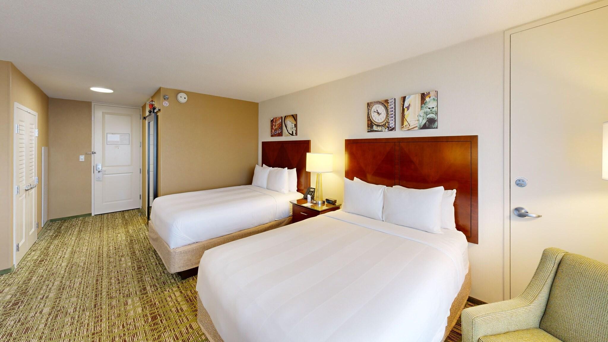 Quadruple Accessible Two Double Beds
