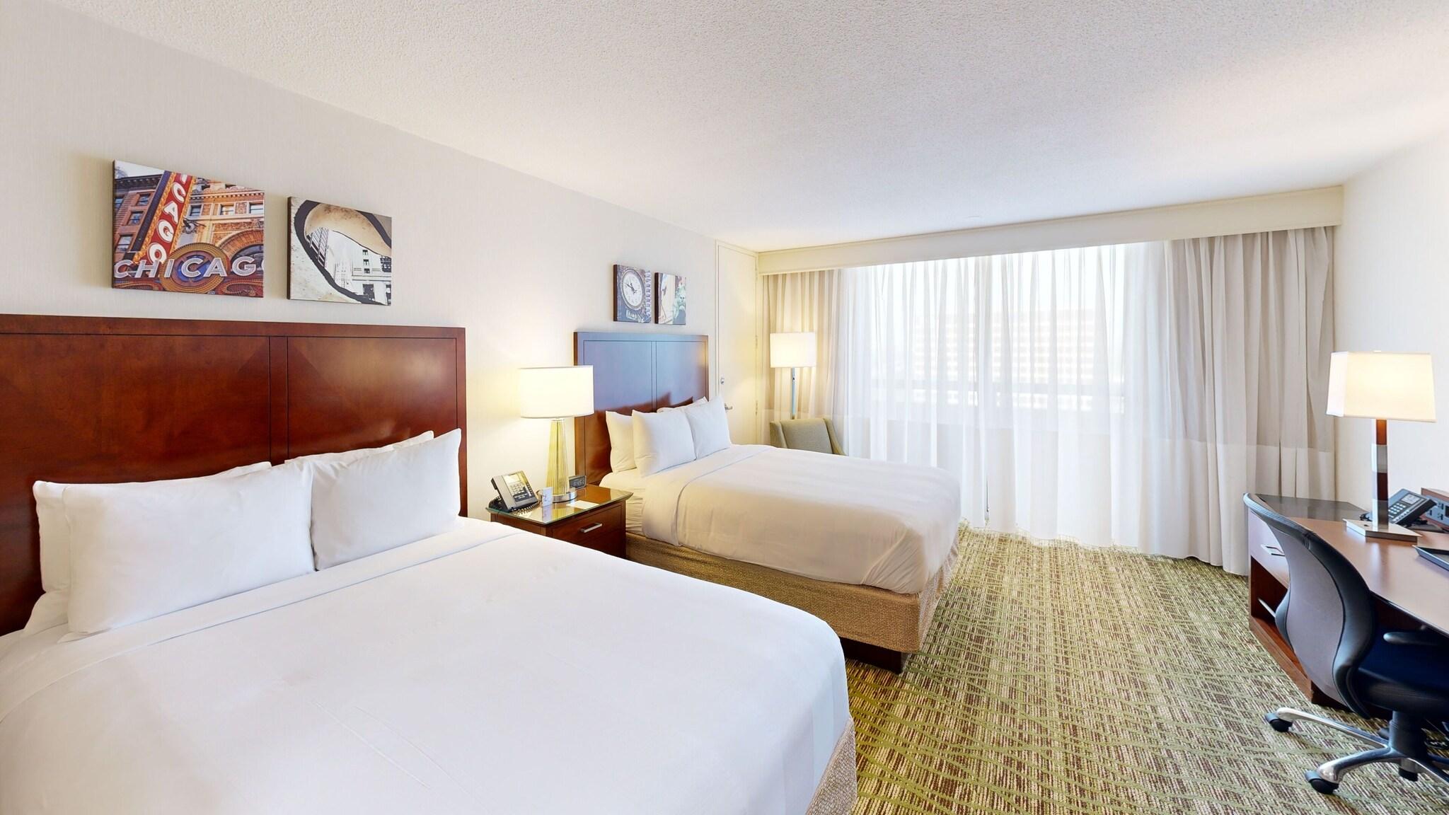 Quadruple Accessible Two Double Beds
