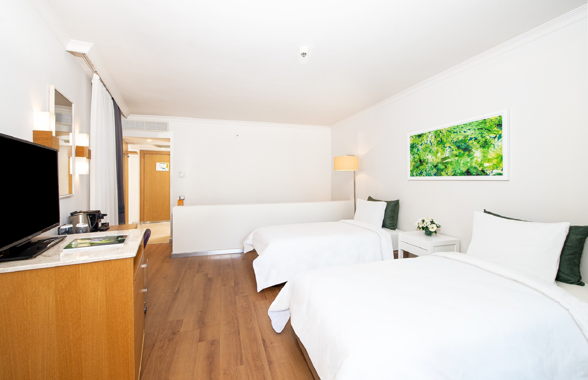 Double or Twin Garden View with Balcony