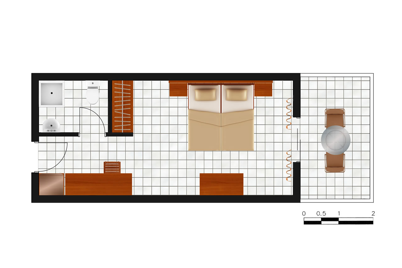 Double or Twin Garden View