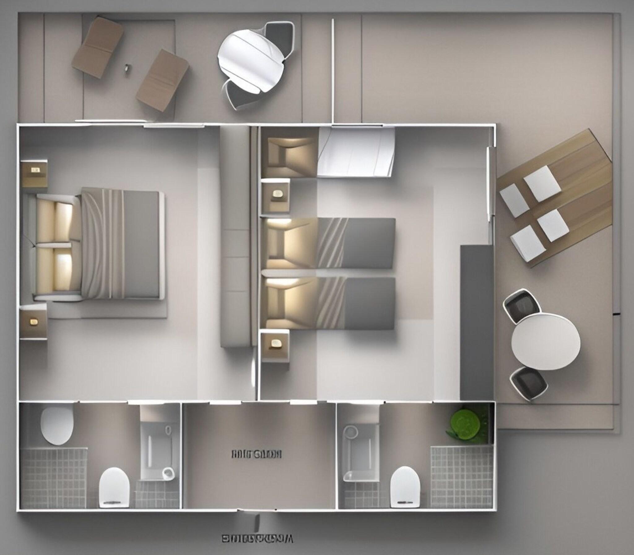 Suite Queen Size Bed