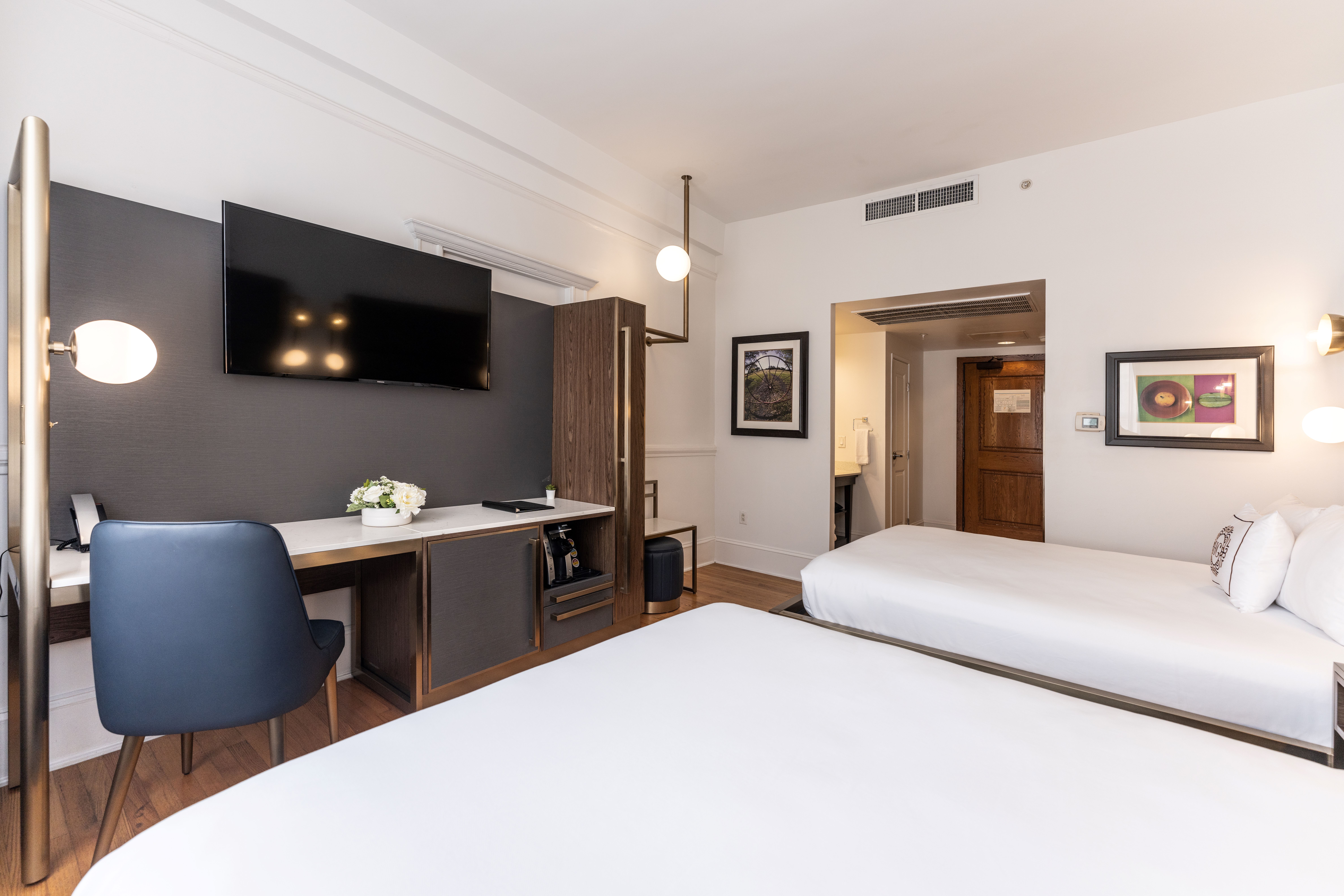 Double Two Queen Beds