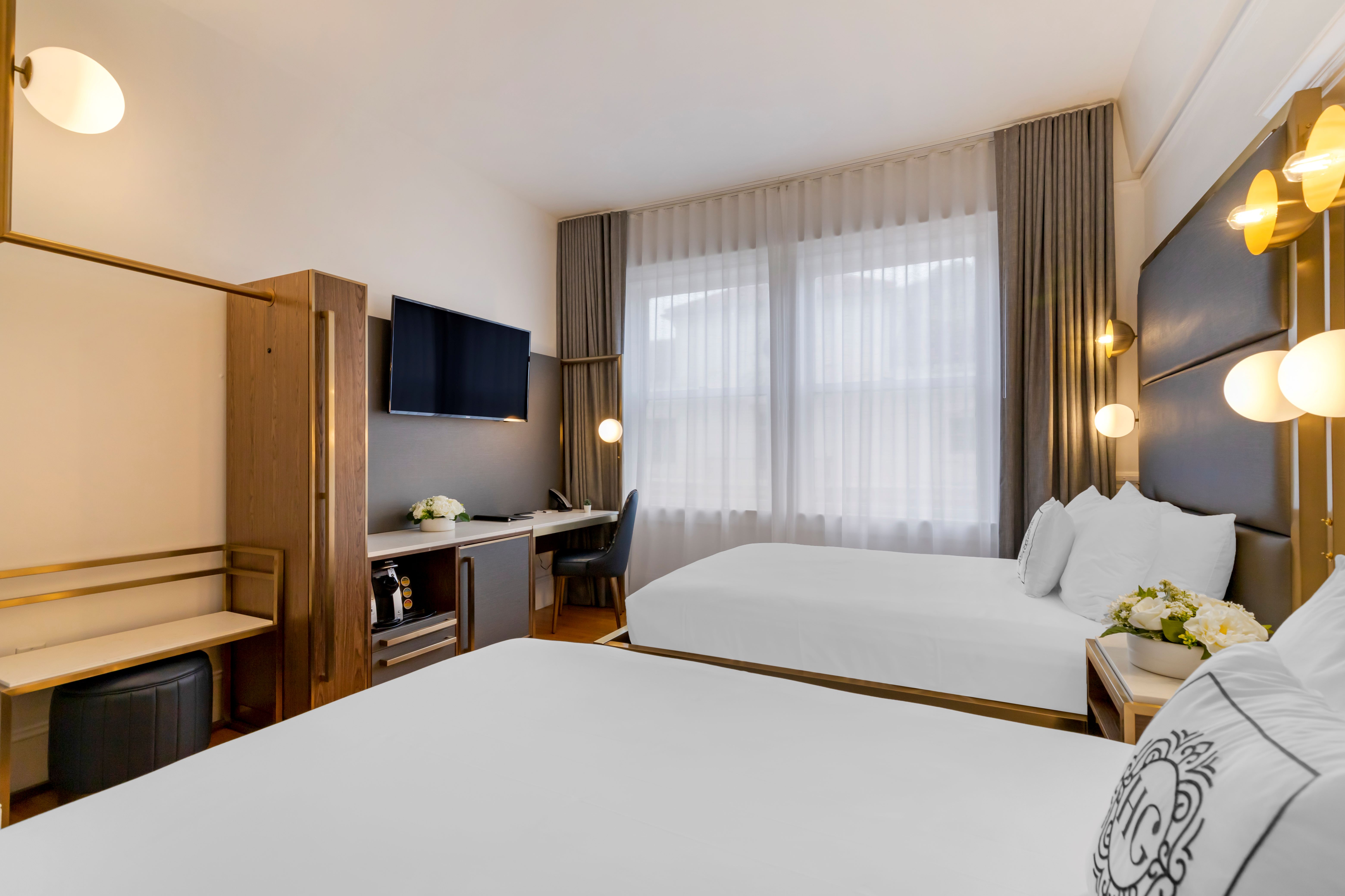 Double Two Queen Beds