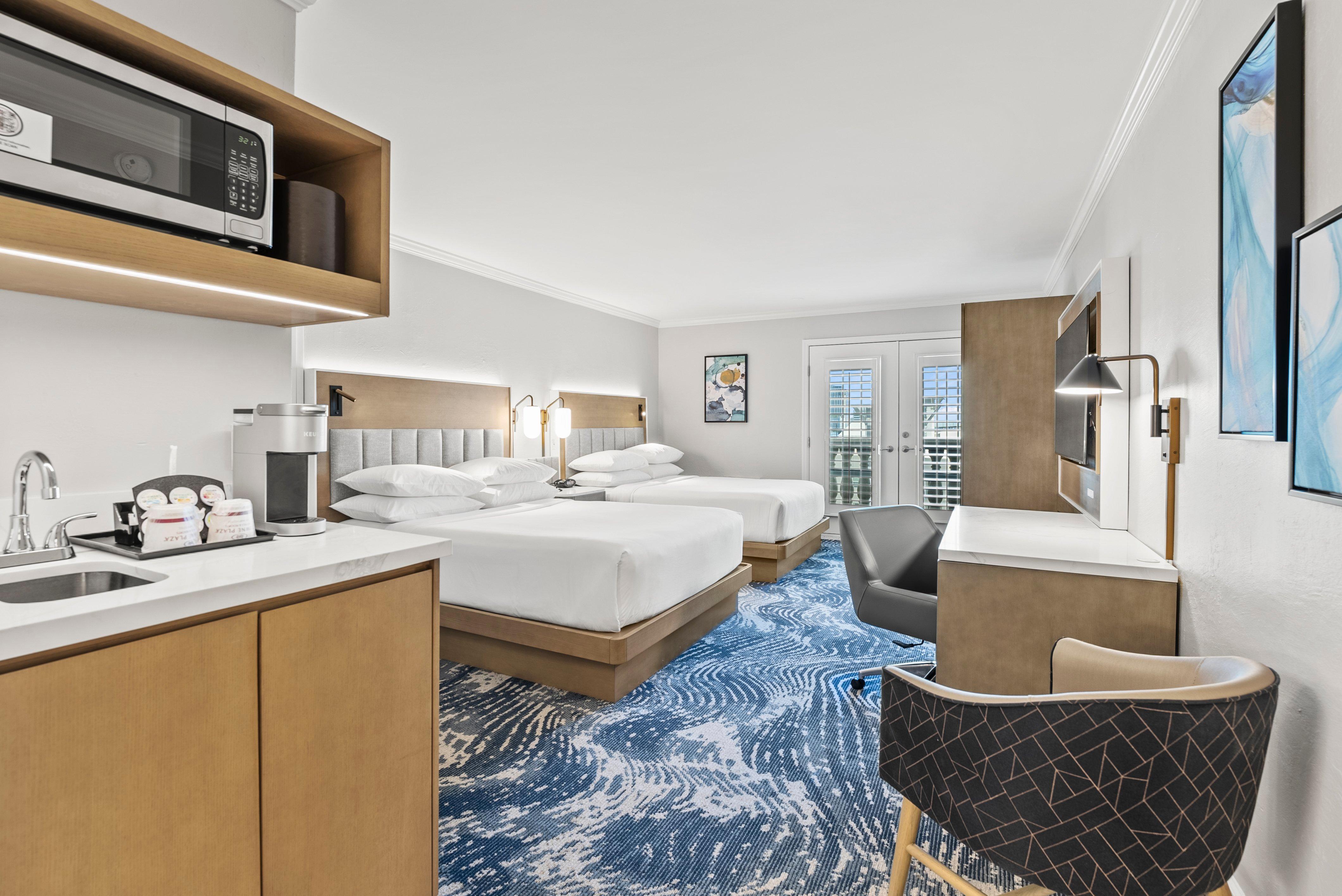 Double Two Queen Beds