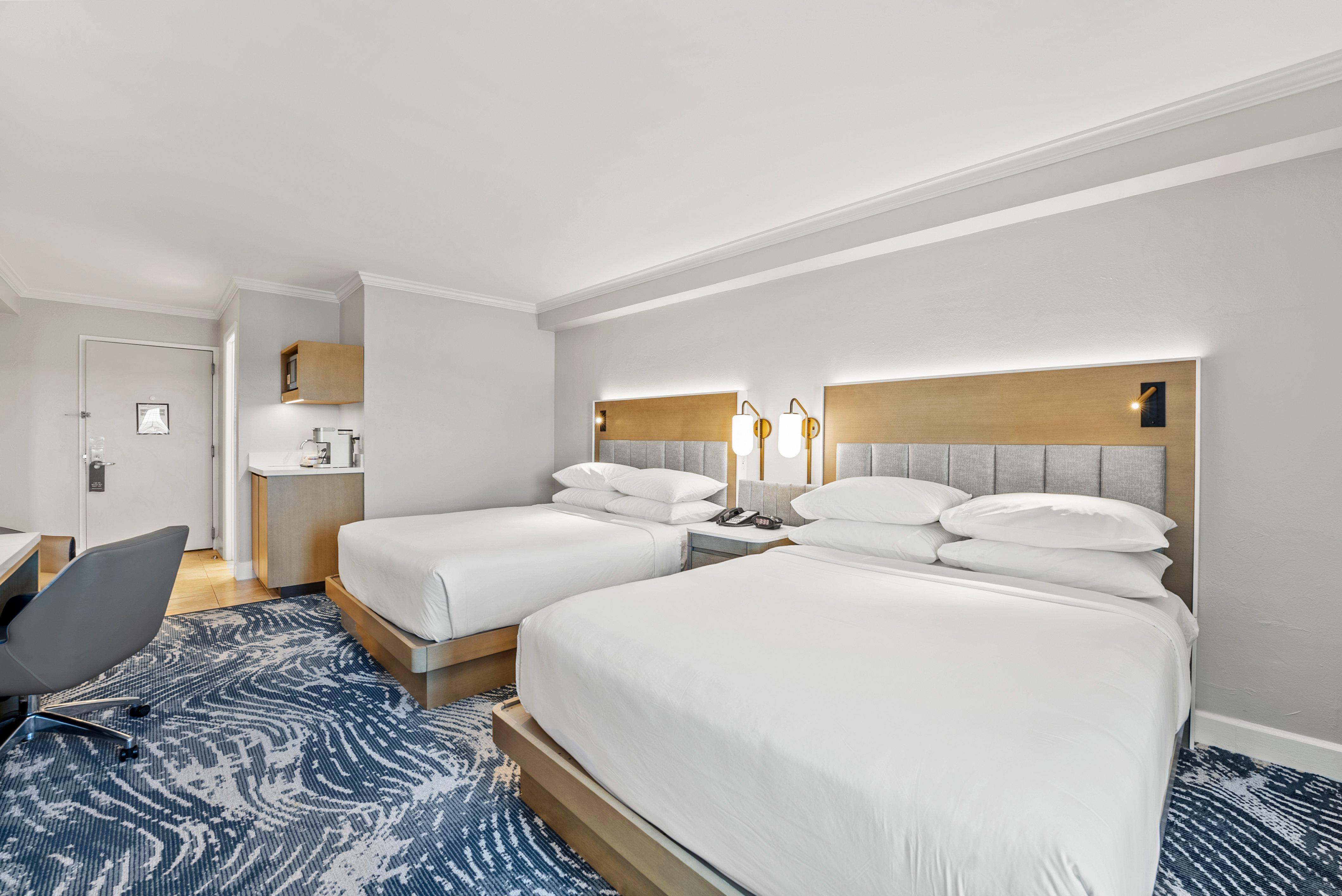 Double Two Queen Beds