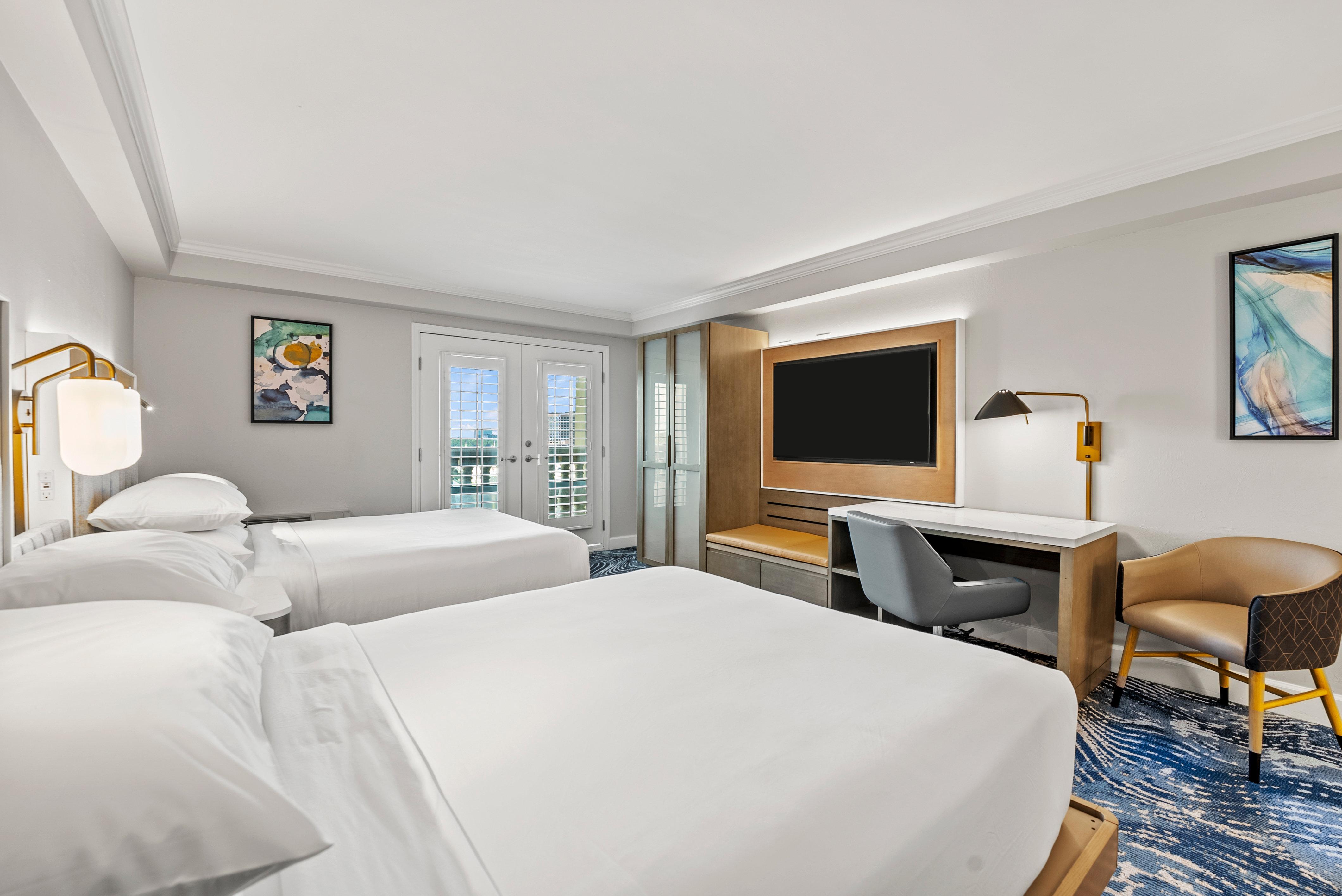 Quadruple Accessible-two Queen Beds