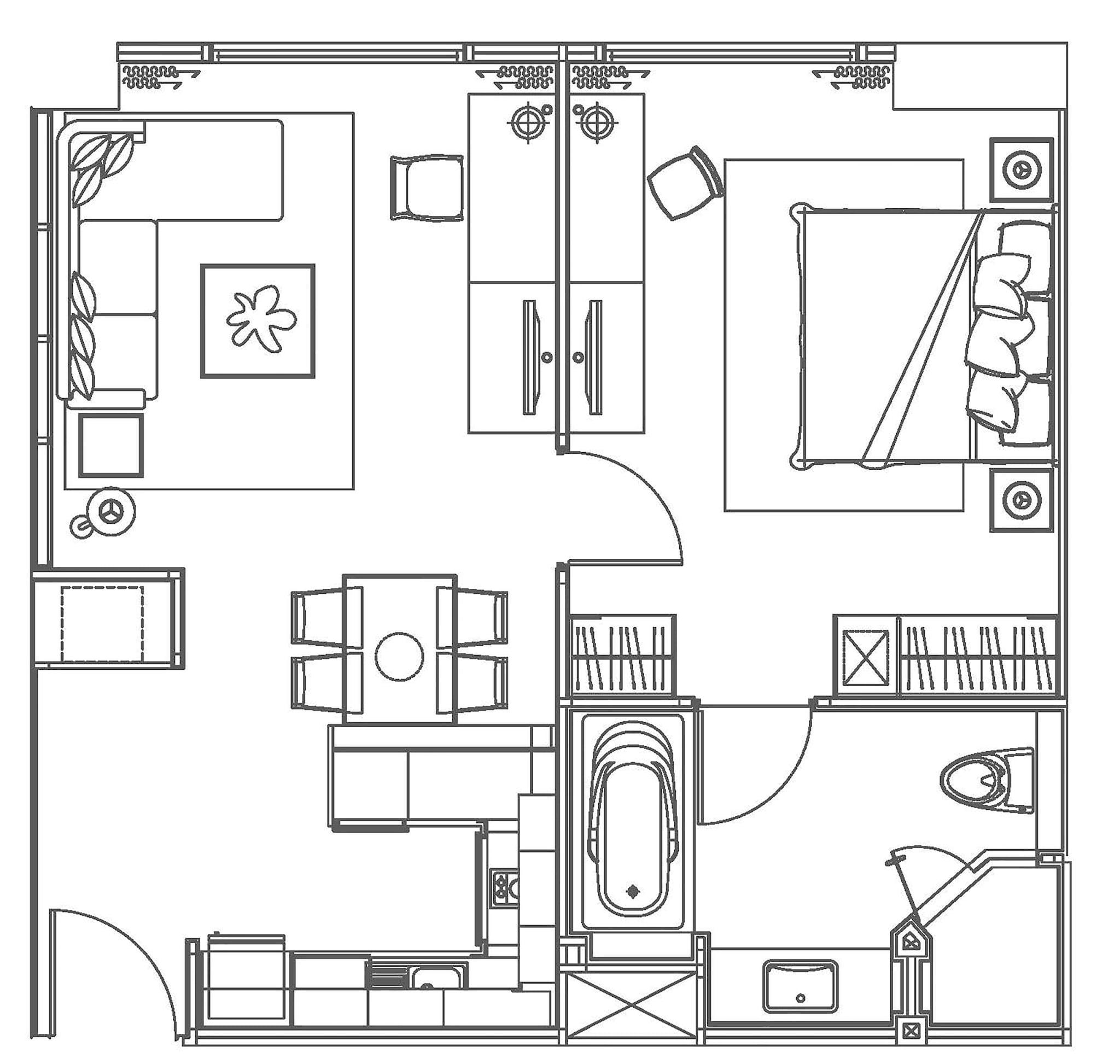 Suite City View Two Beds