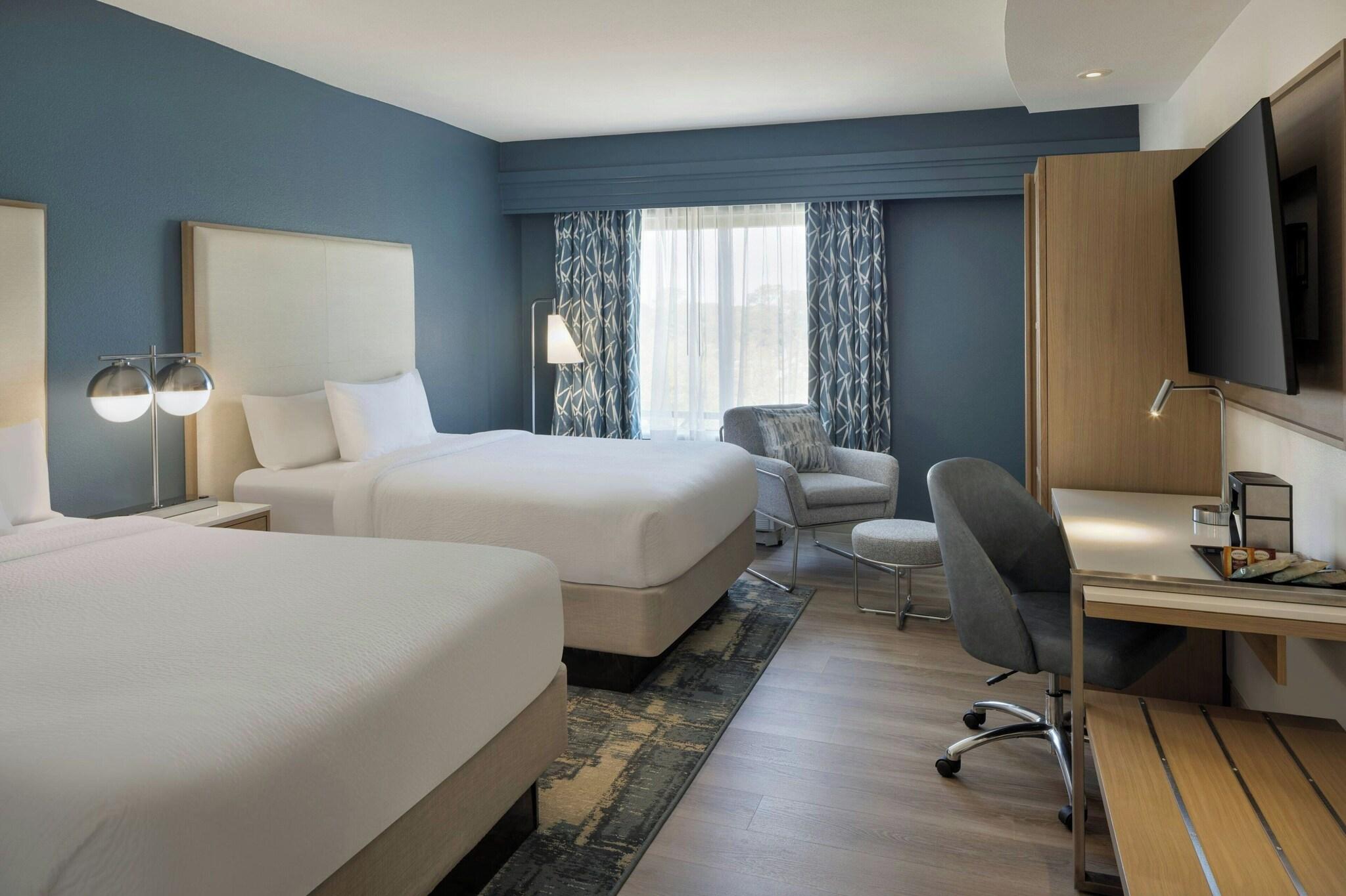 Double Two Queen Beds