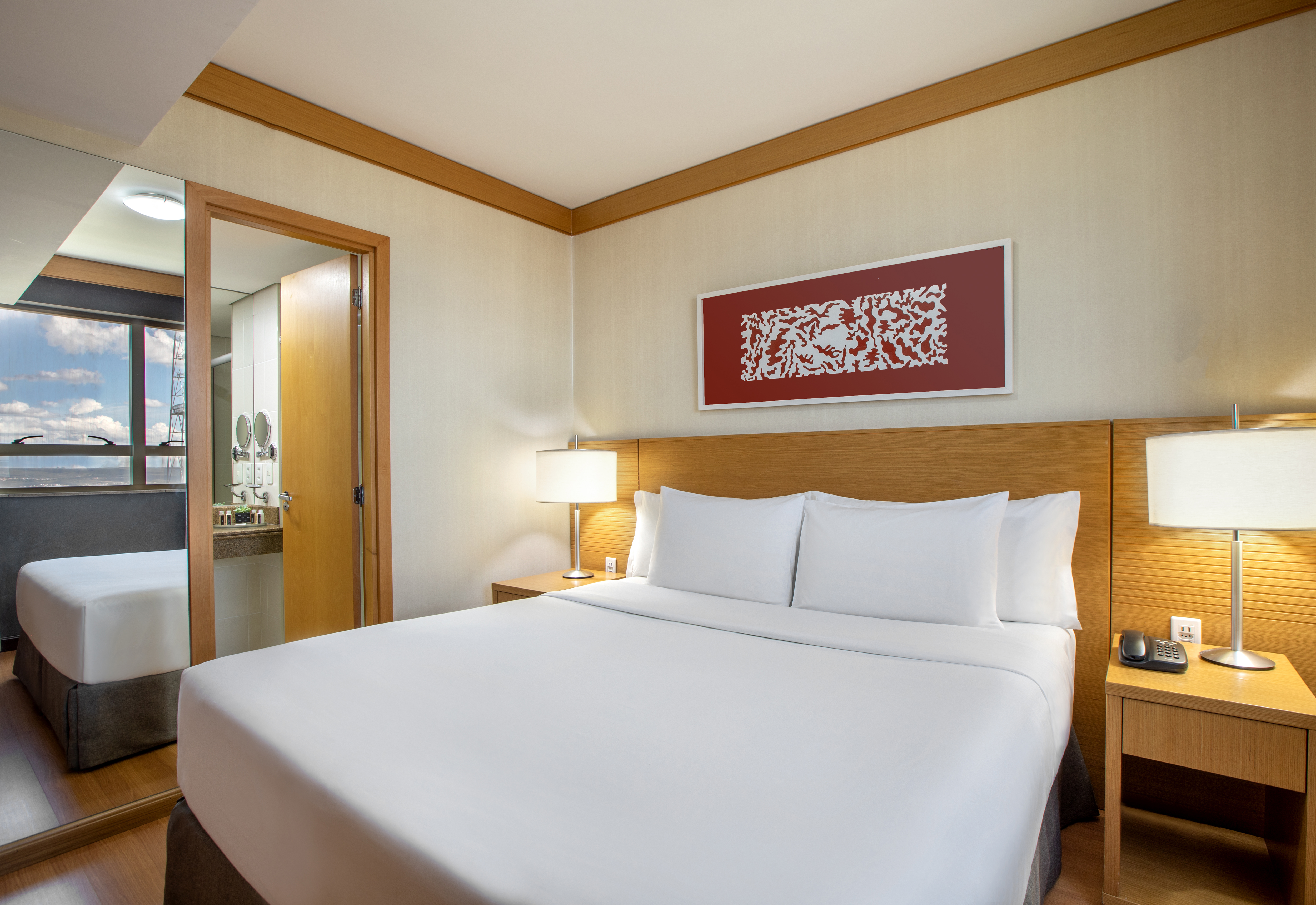 Double Queen Size Bed