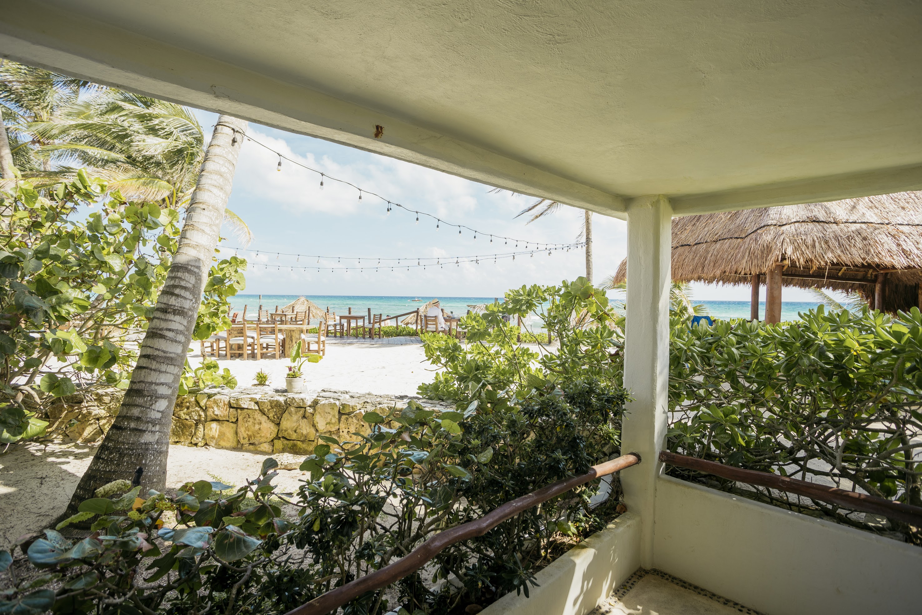 Room Partial Ocean View Two Double Beds