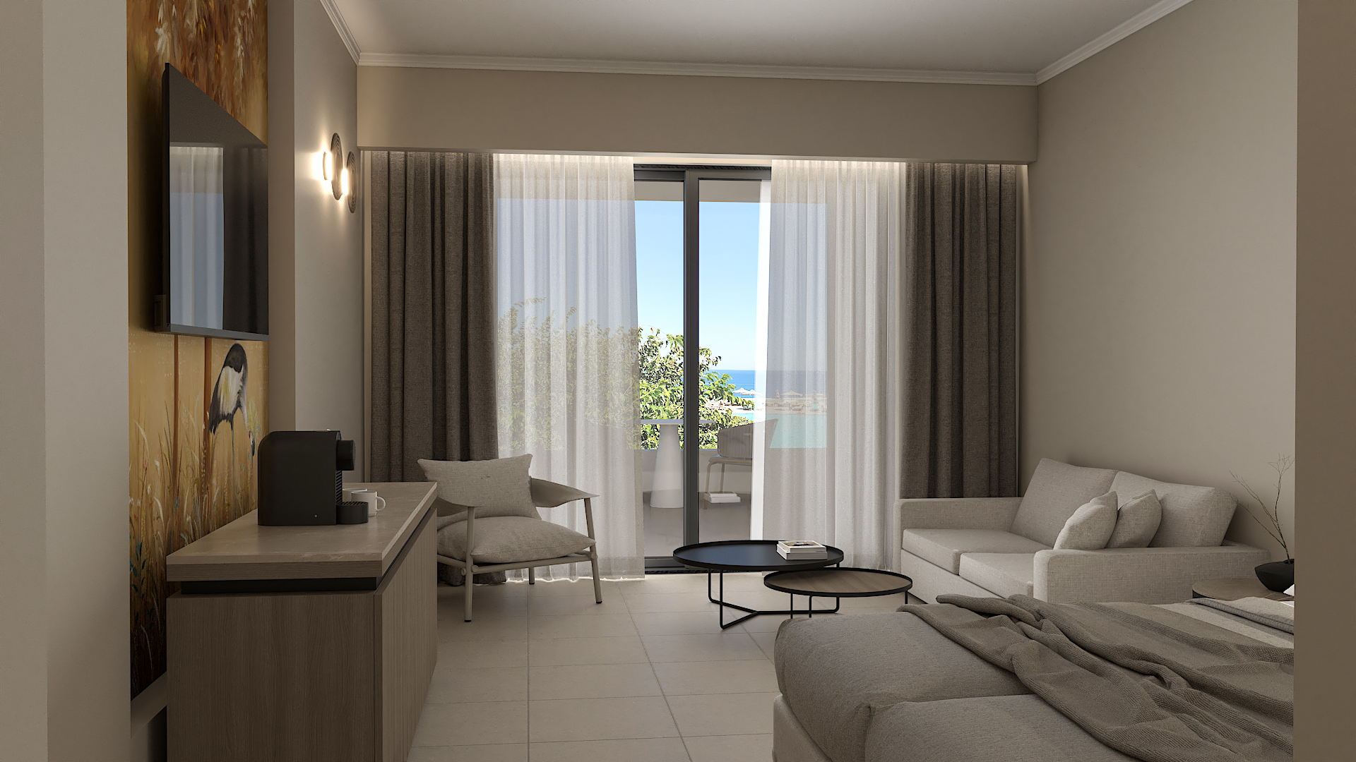 Double or Twin Garden View