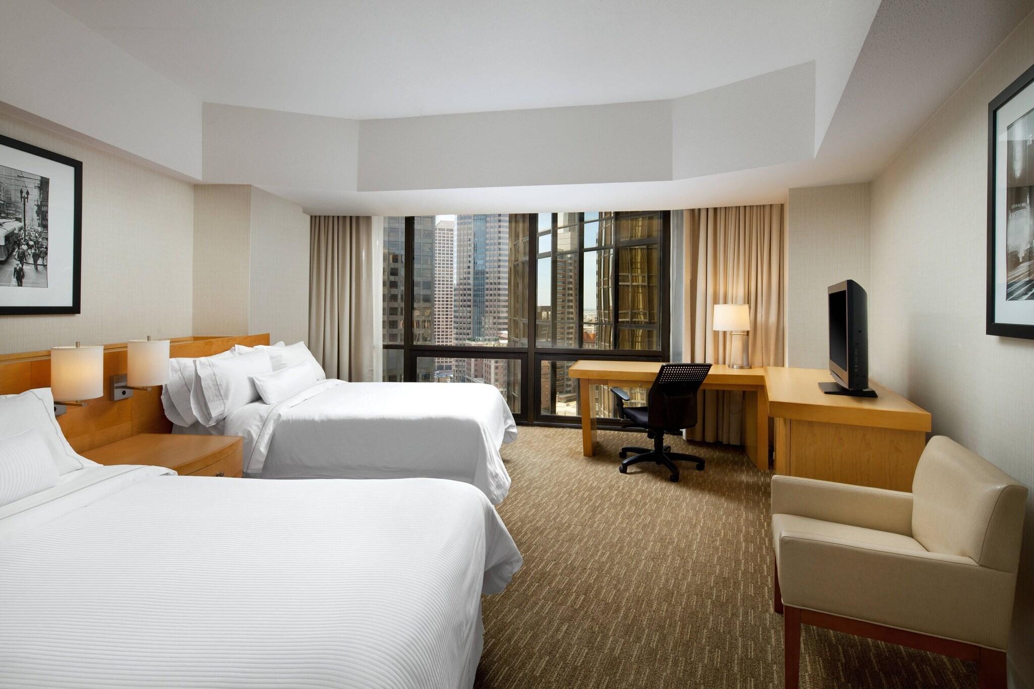 Double Two Double Beds