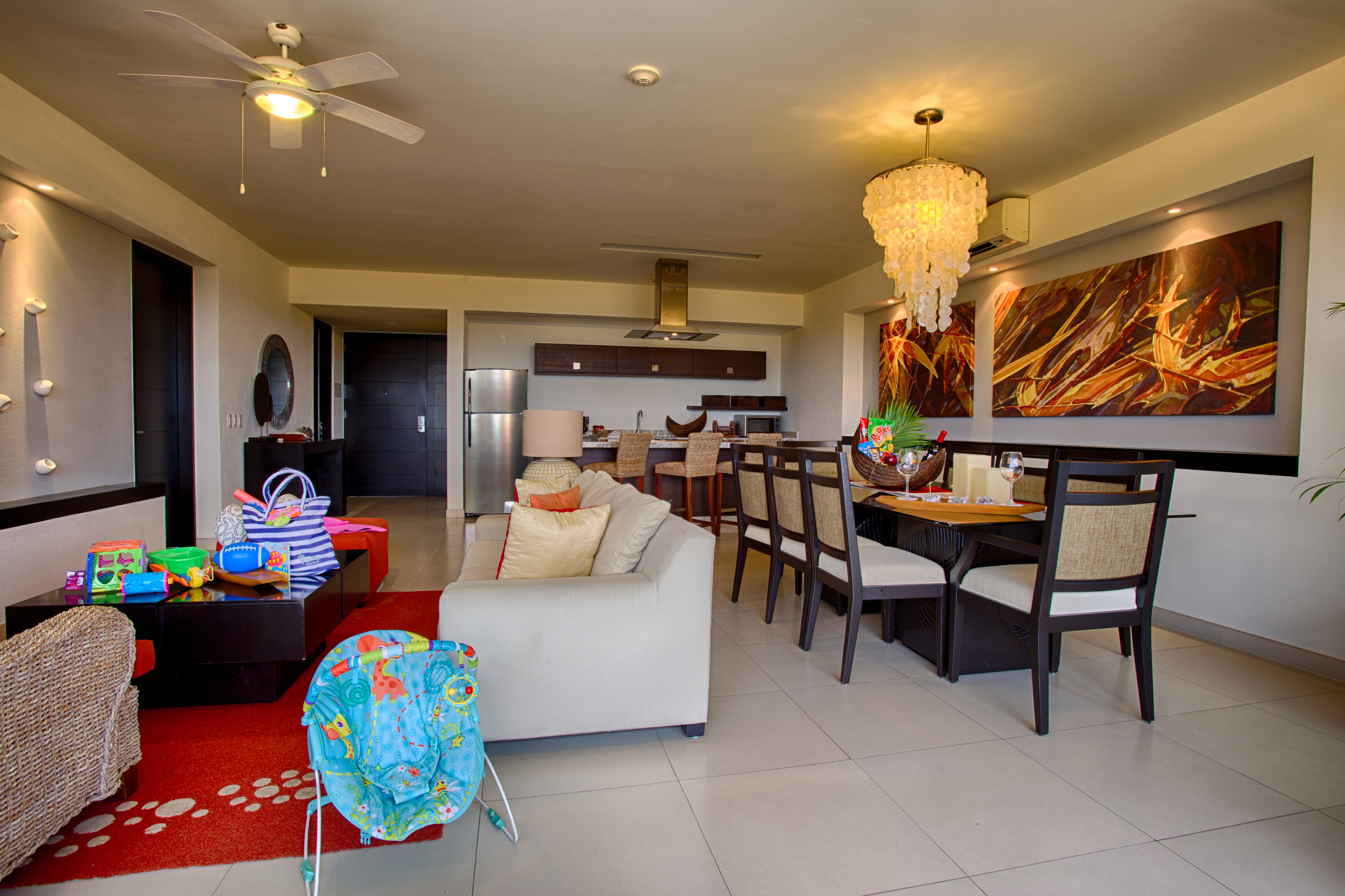 Family Room Three Bedrooms