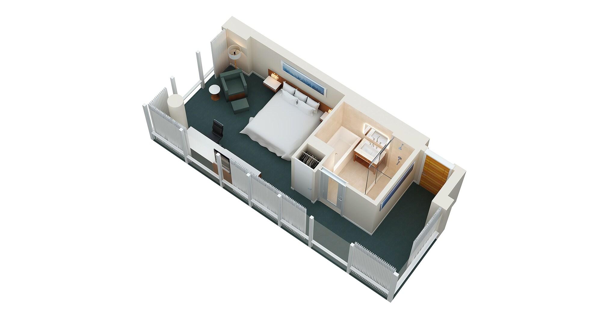 Double King Size Bed