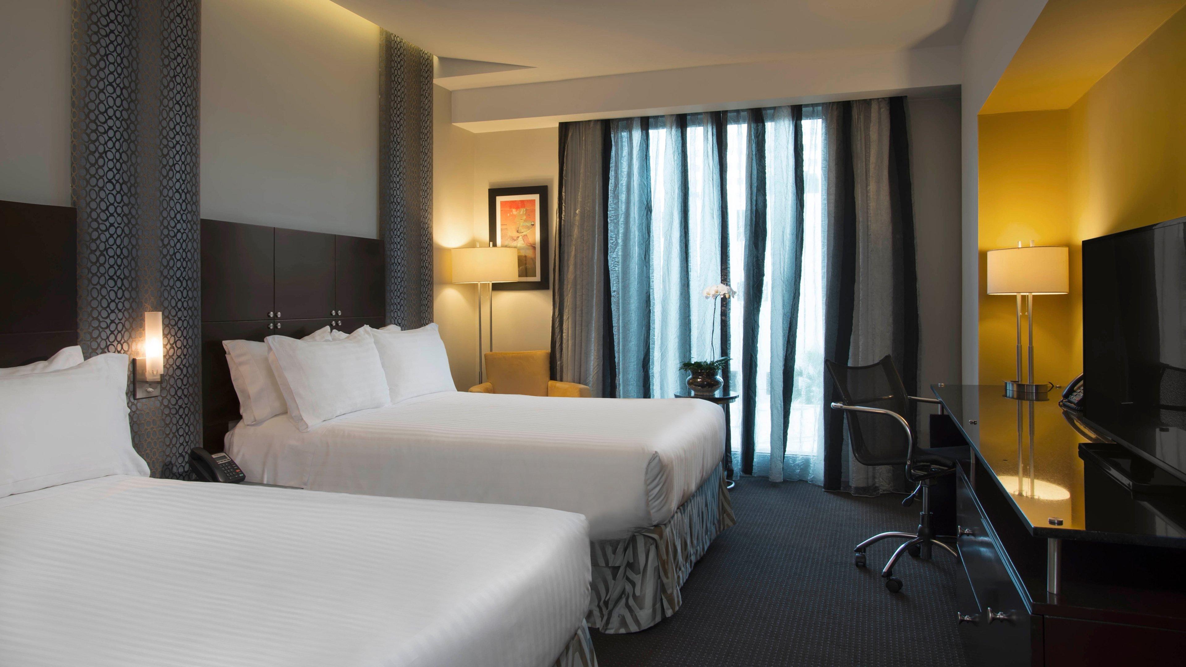 Double Two Double Beds