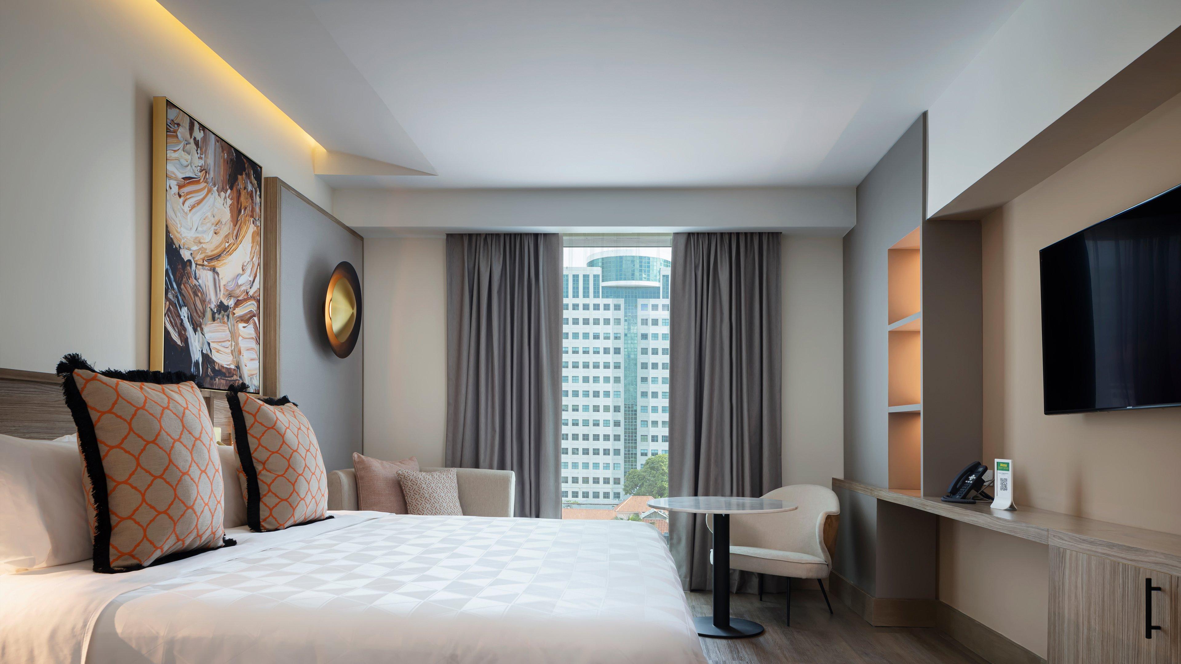 Double City View King Bed