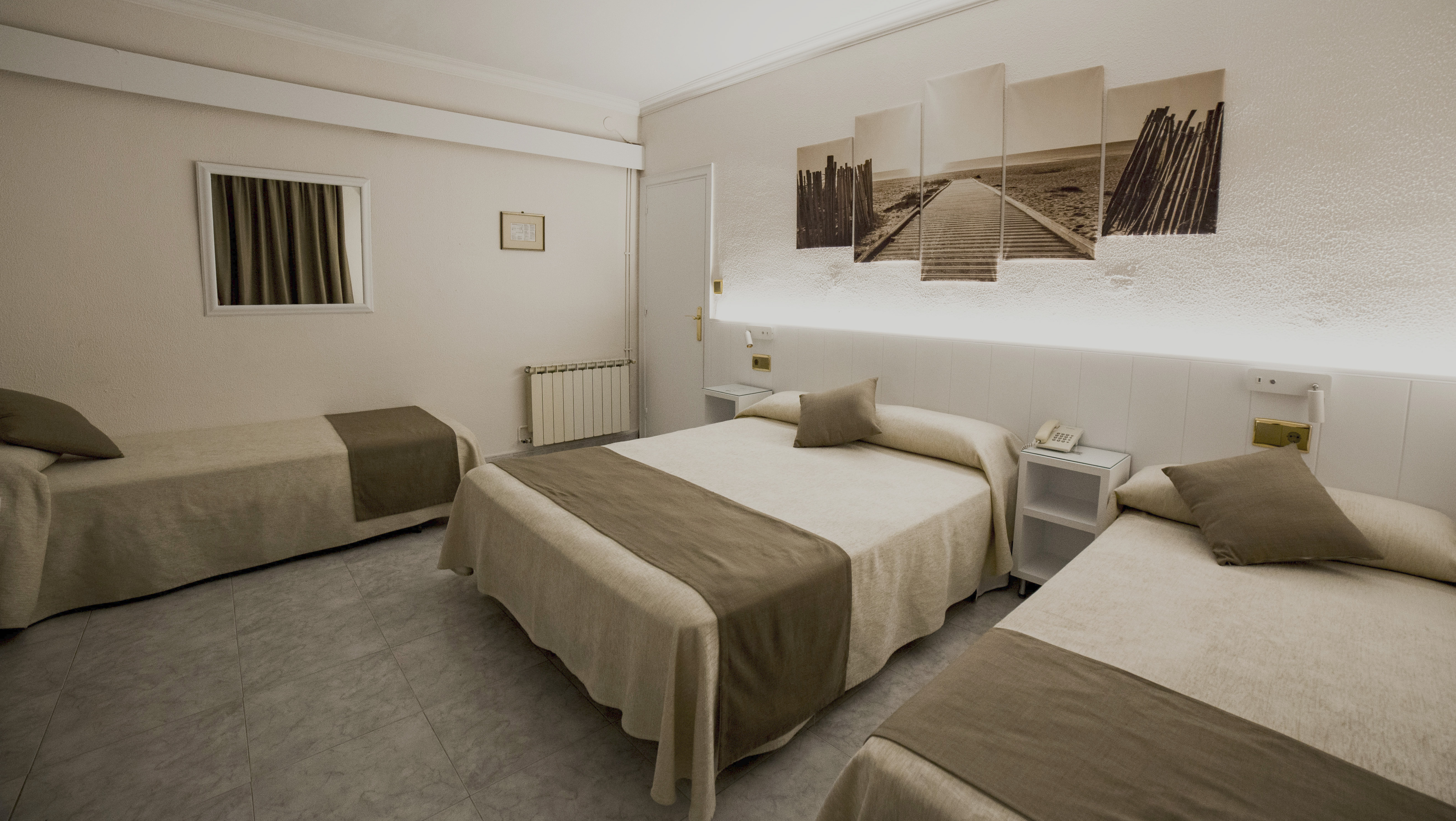 Quadruple with Balcony