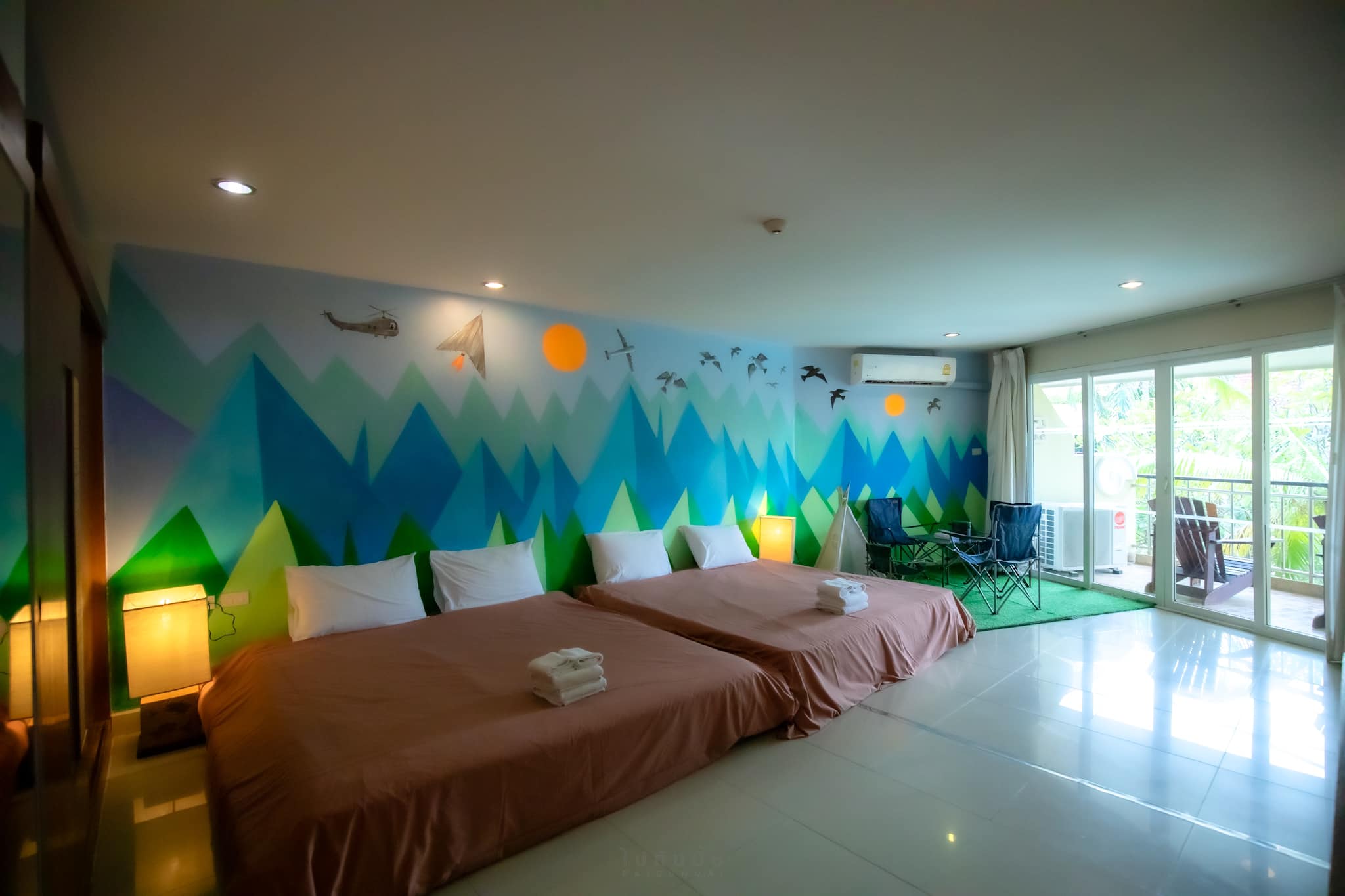 Family Room Pool View